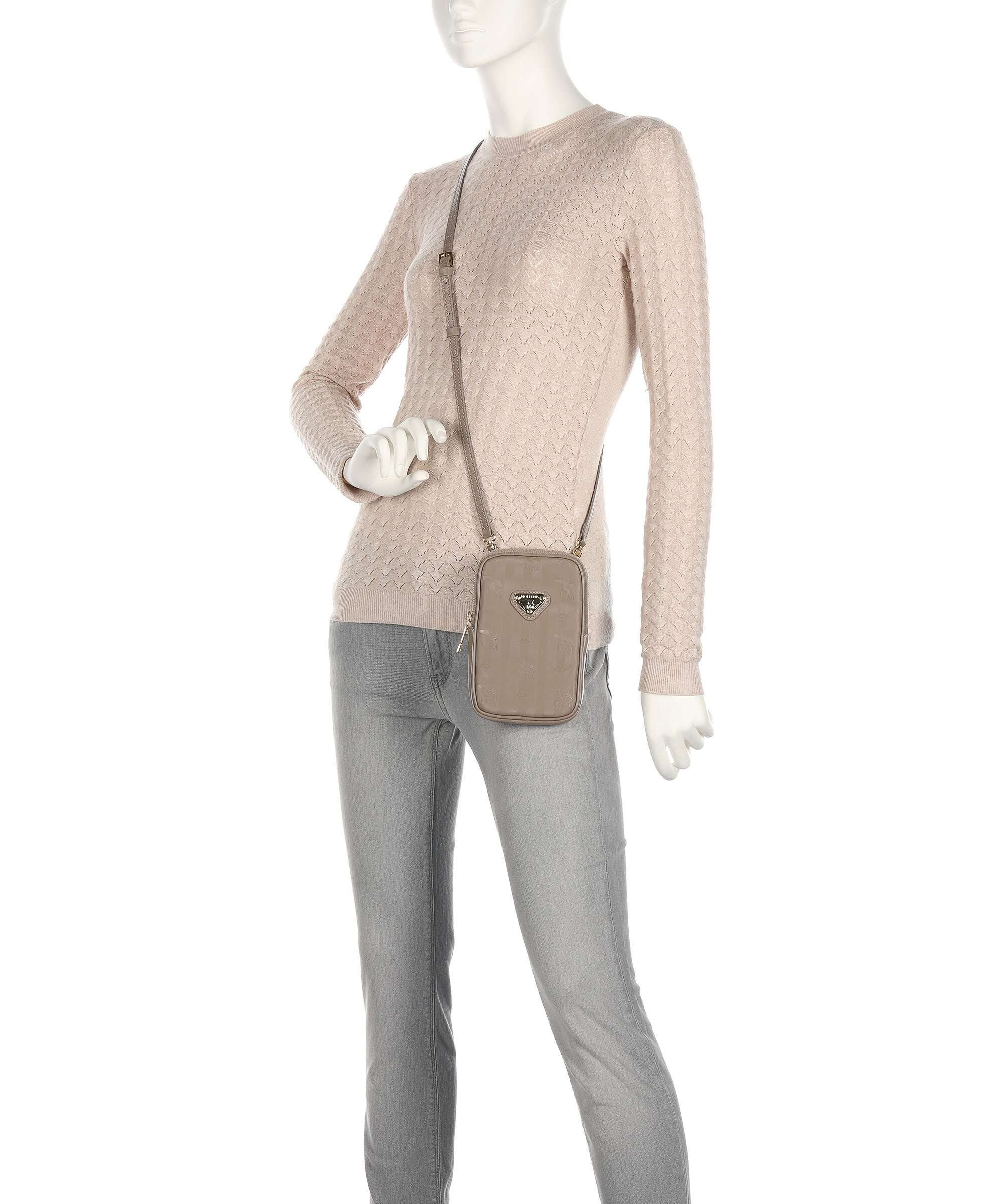 Maison Mollerus Vinerus Wildhorn Pochette telephone taupe - Image 3