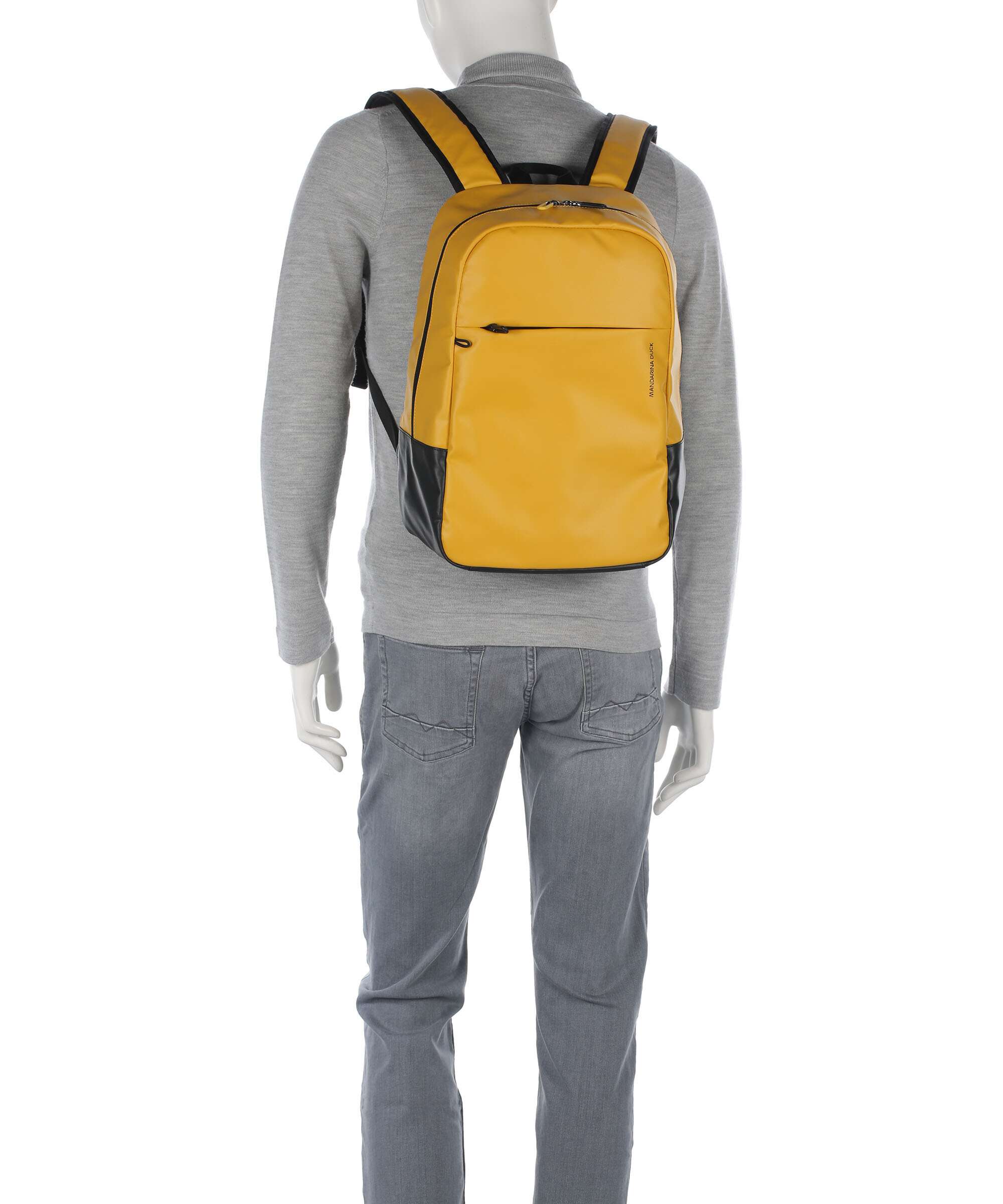 Mandarina Duck Eco Coated Sac à dos duck yellow - Image 3