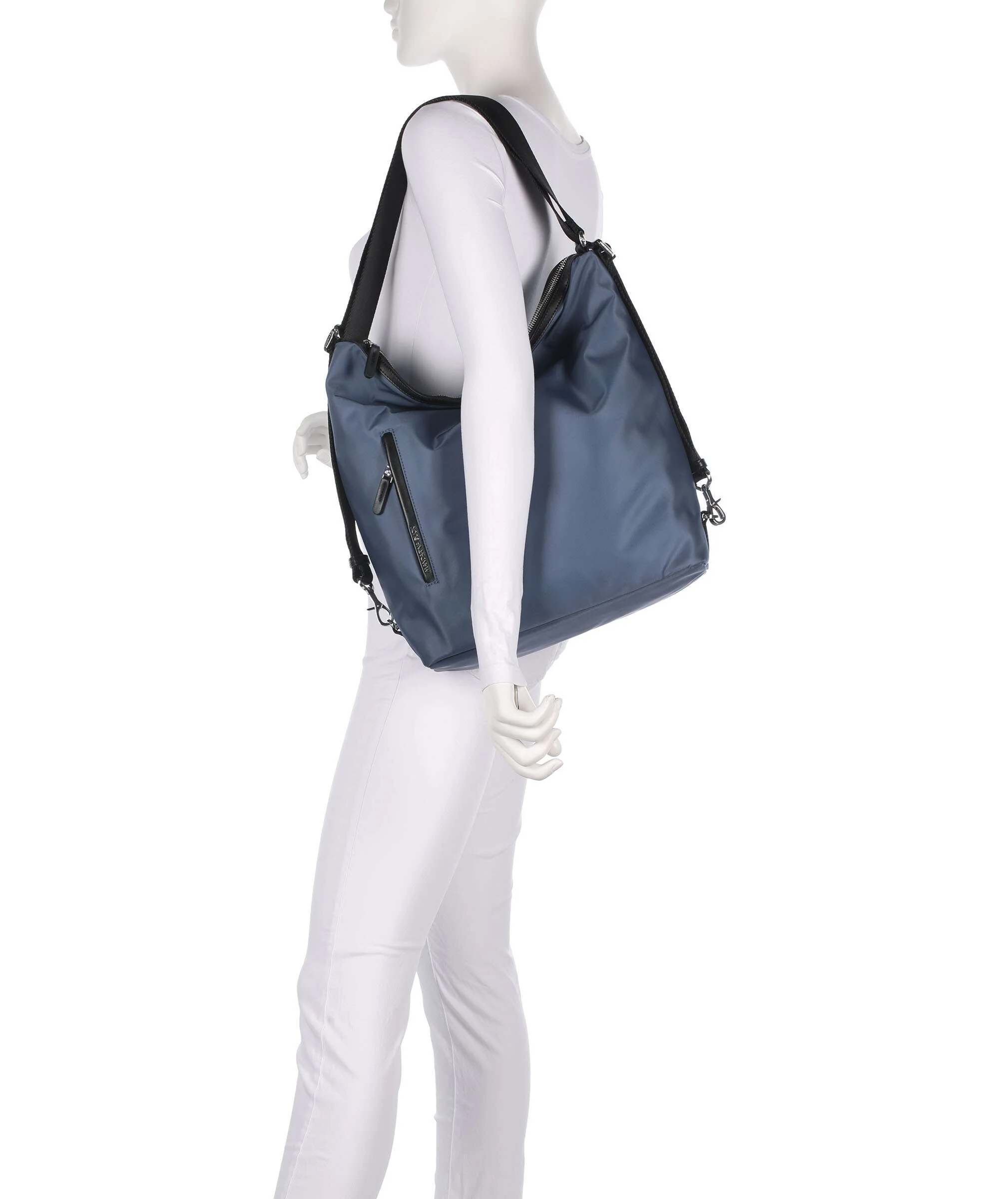 Mandarina Duck Hunter Sac à main porté dos blue wing - Image 3