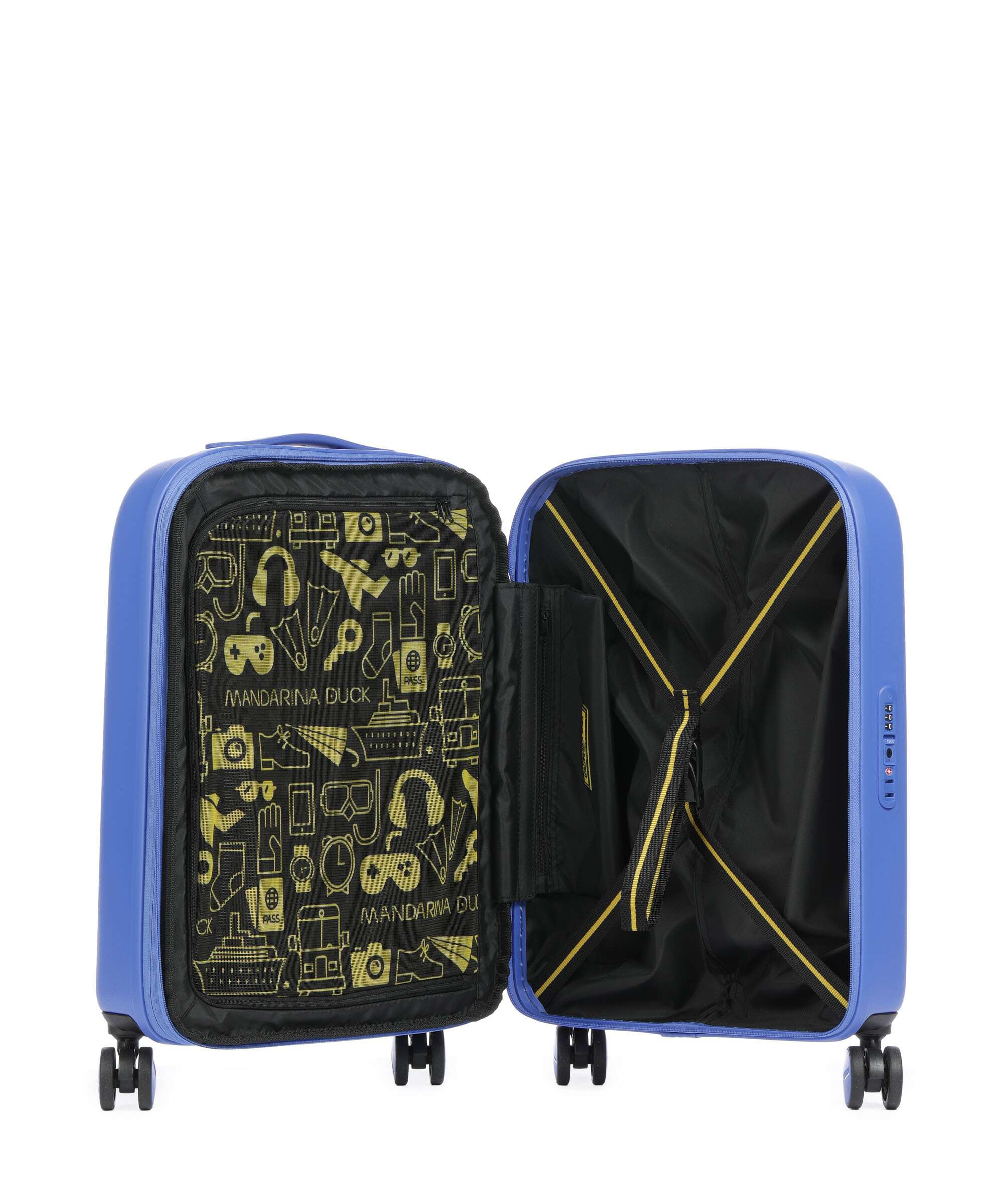 Mandarina Duck Logoduck+ Valise 4 roues electric blue - Image 6