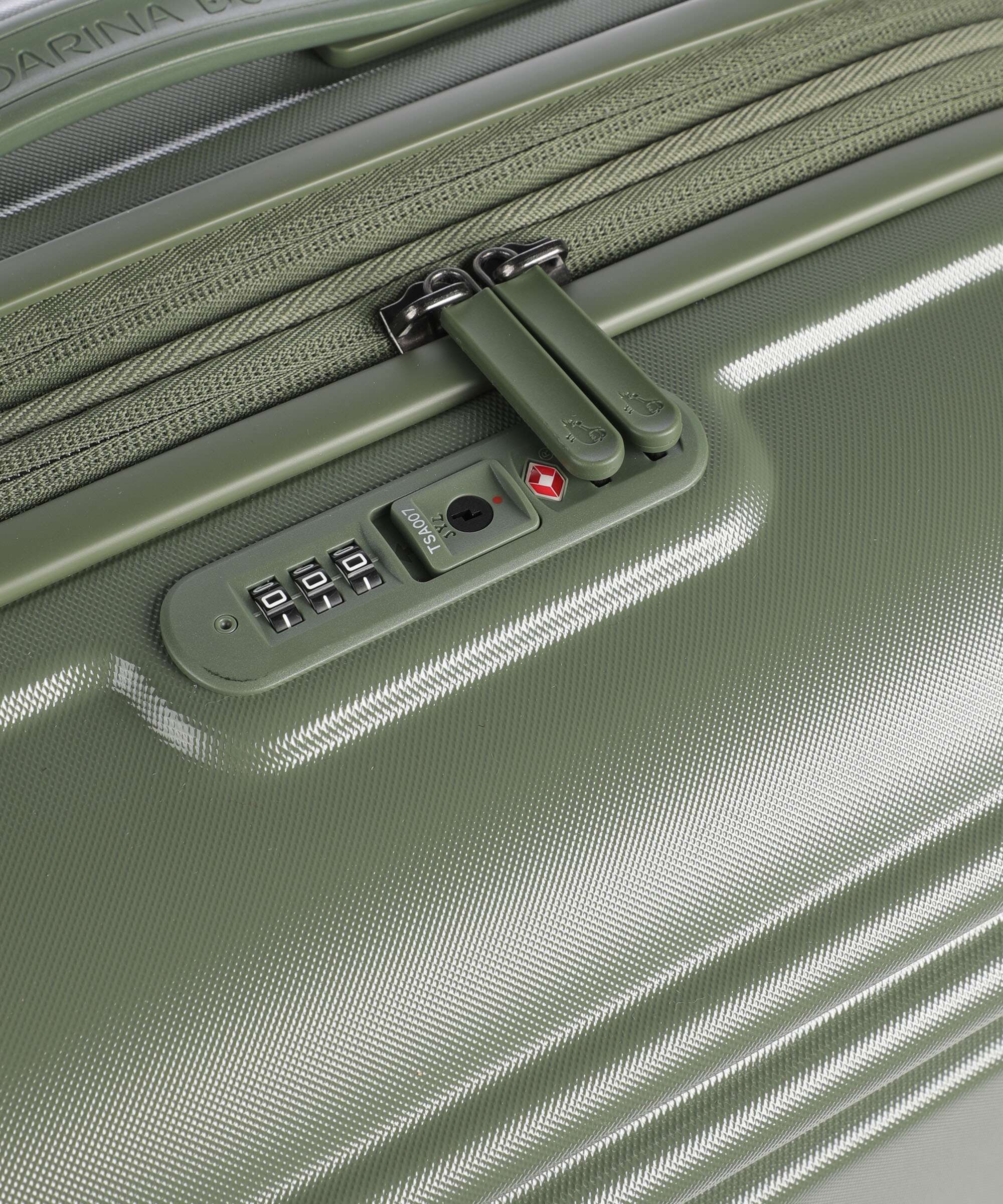 Mandarina Duck Logoduck+ Valise 4 roues pine green - Image 3