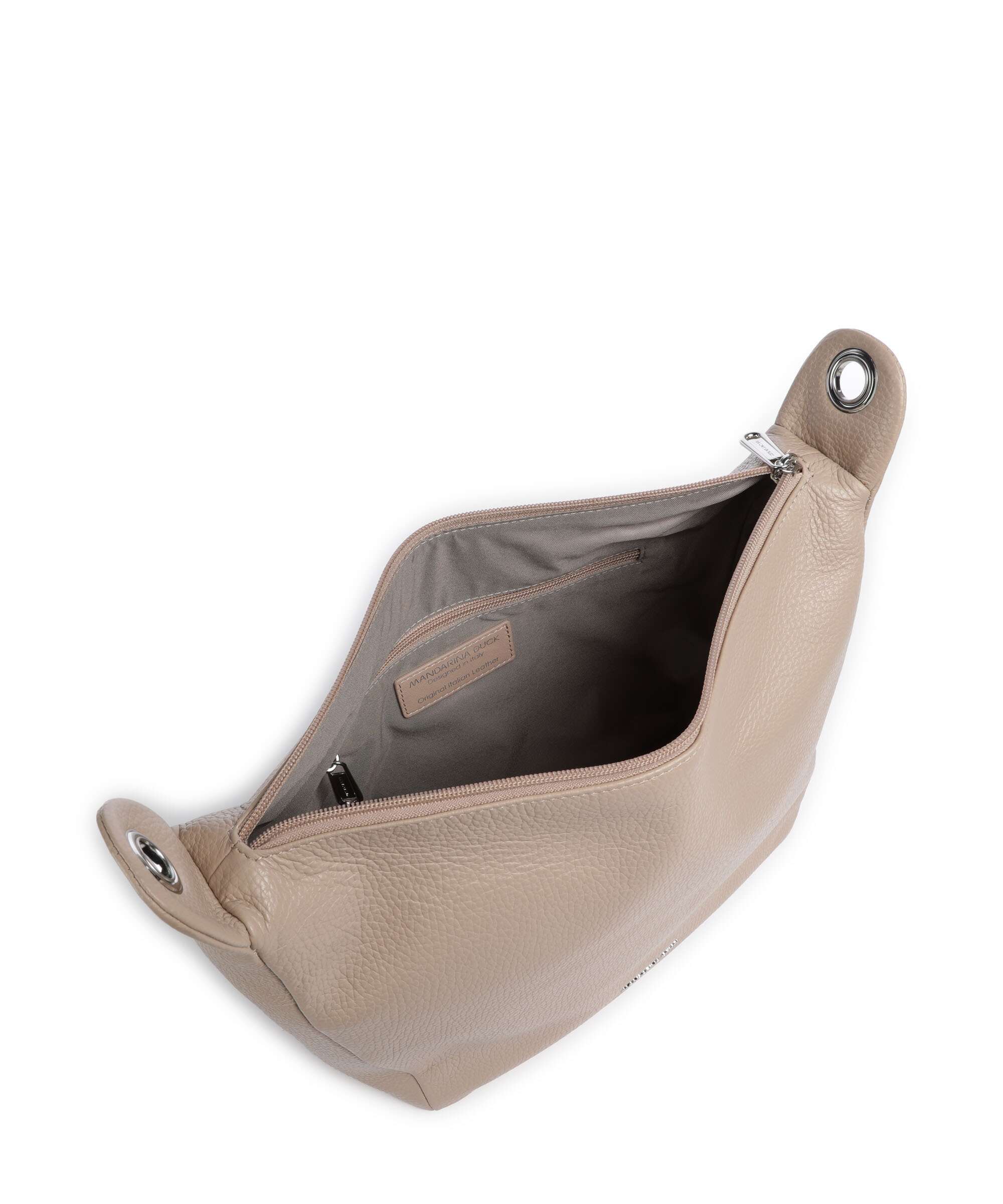 Mandarina Duck Mellow Leather Sac bandoulière warm taupe - Image 6