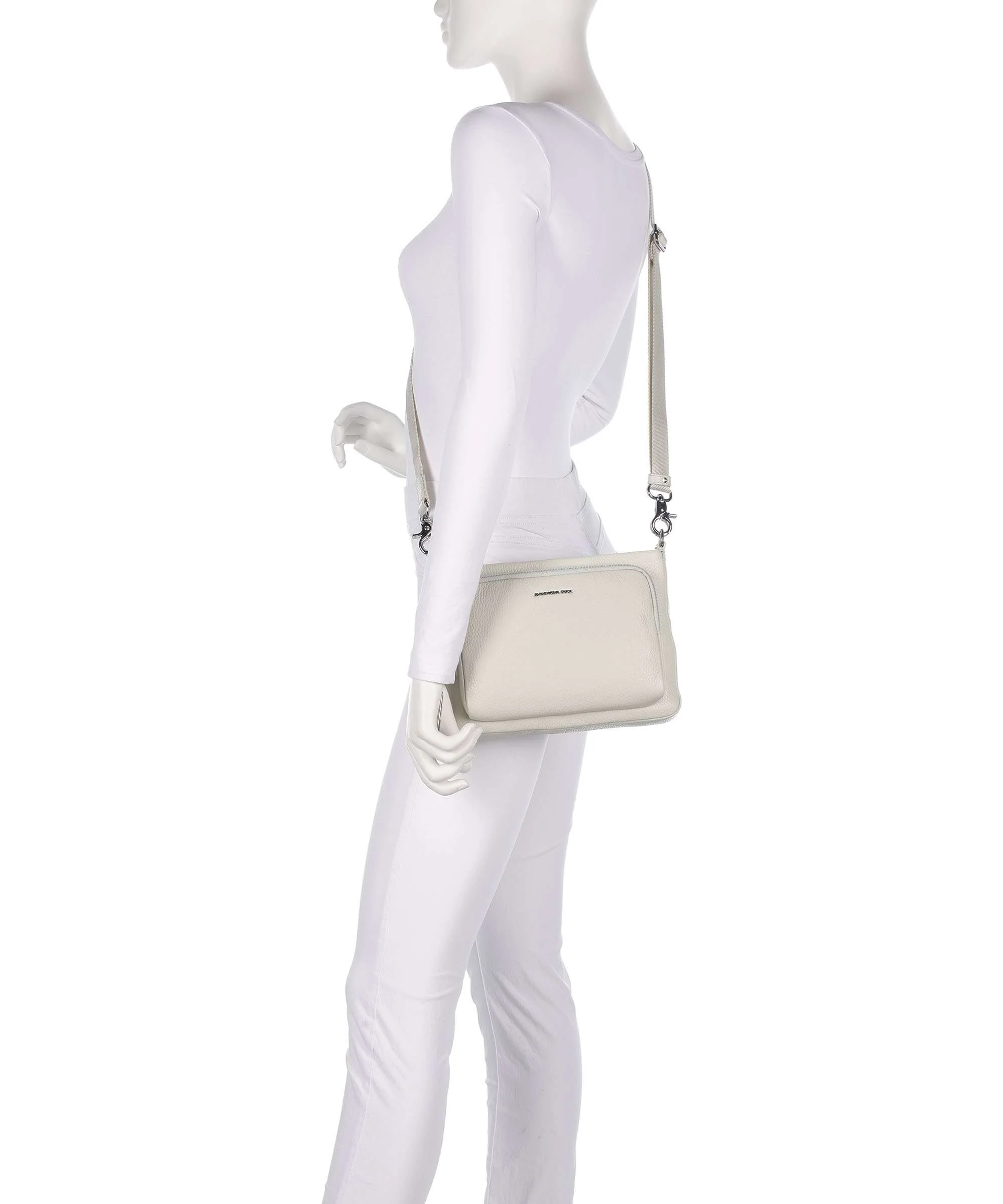 Mandarina Duck Mellow Leather Sac bandoulière cashmere - Image 3