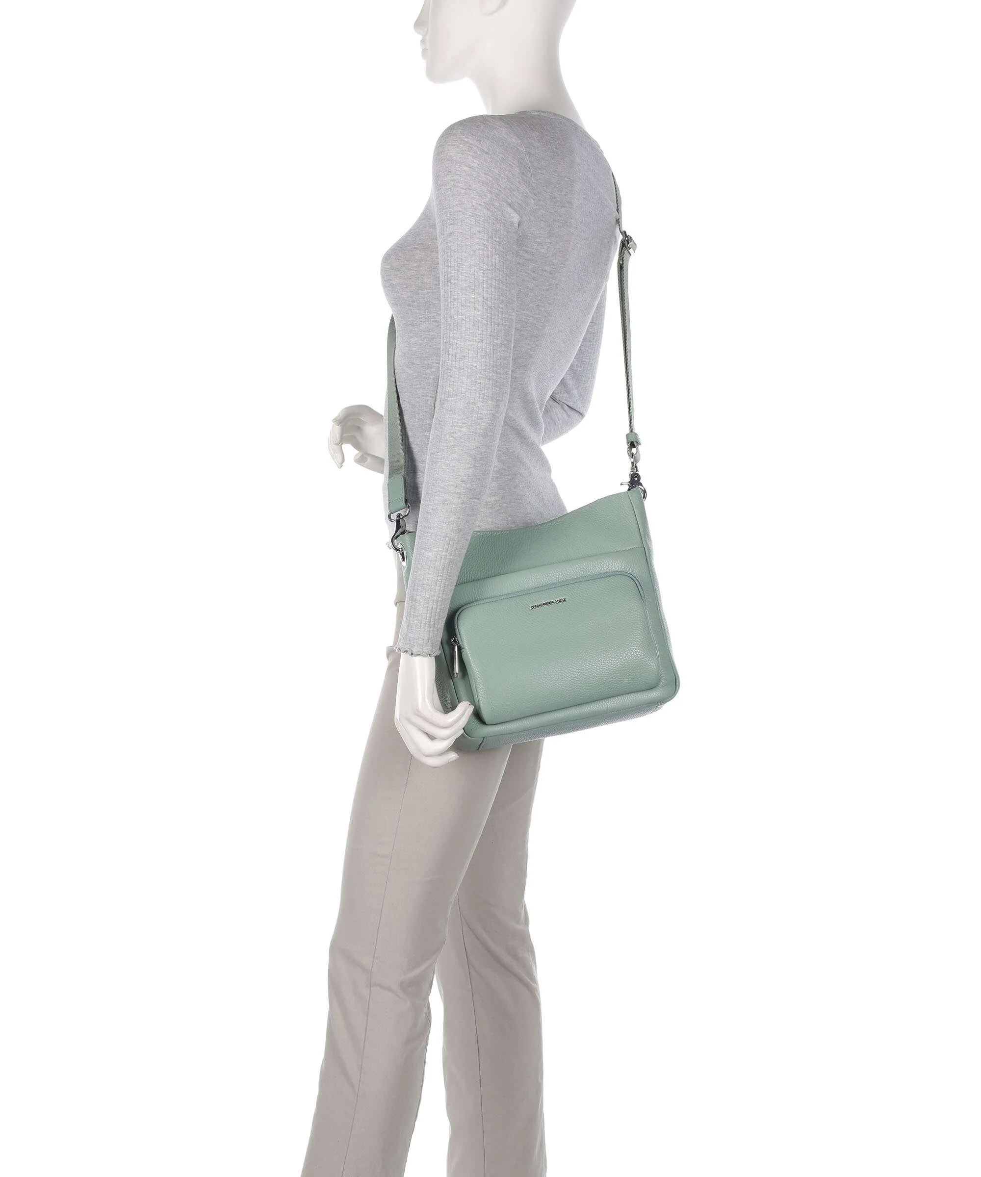 Mandarina Duck Mellow Leather Sac bandoulière iceberg green - Image 3