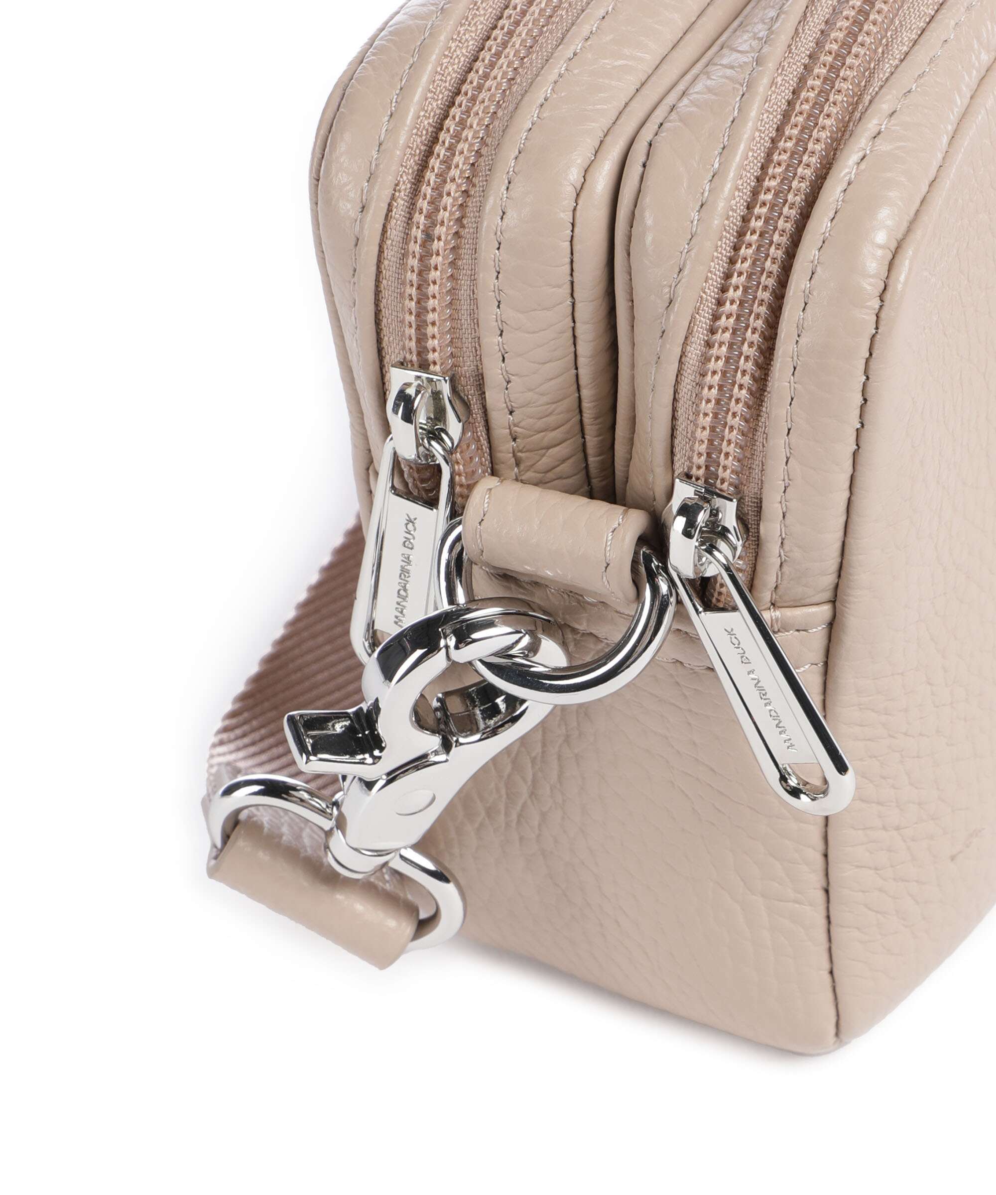 Mandarina Duck Mellow Leather Sac bandoulière warm taupe - Image 4