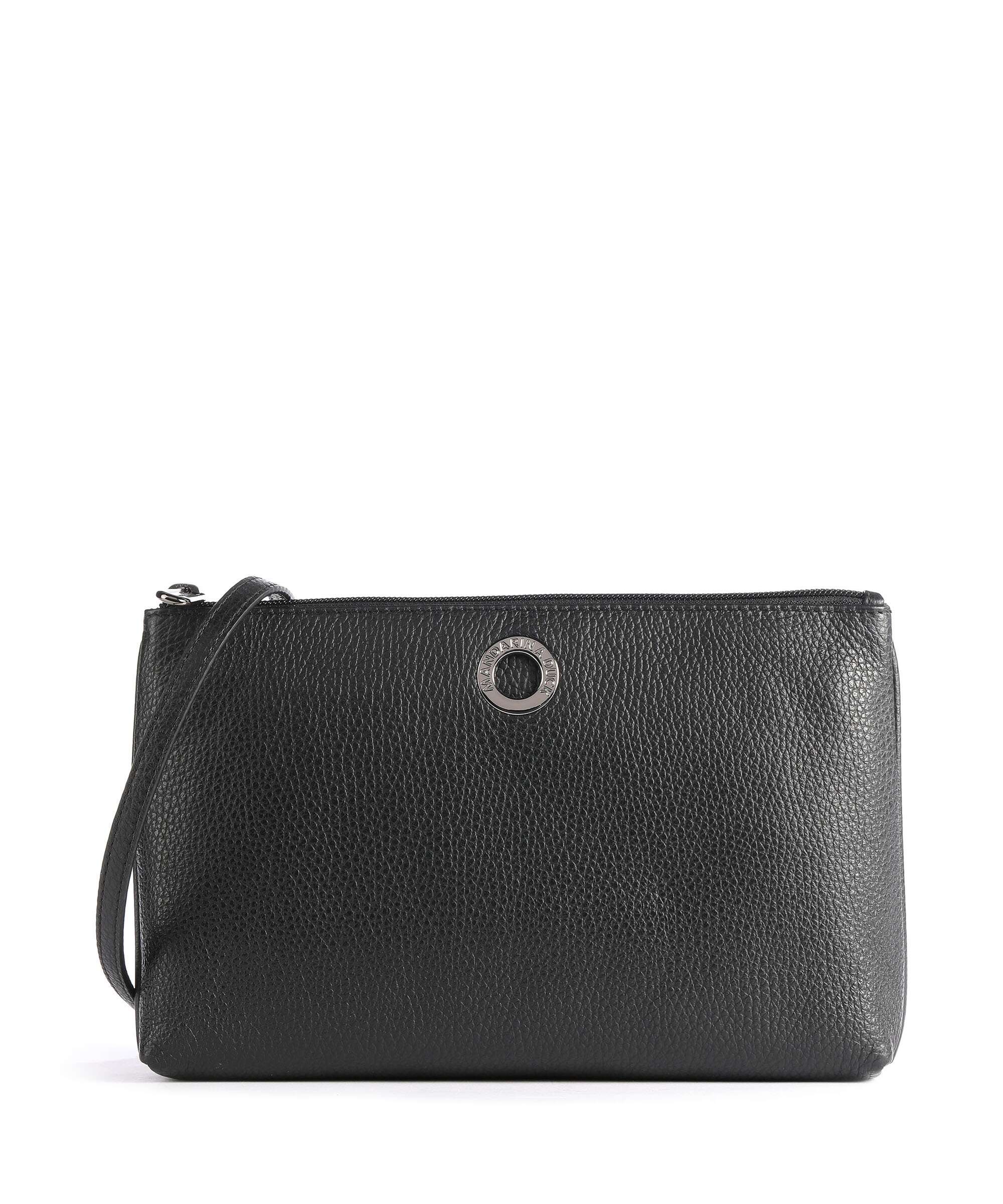 Mandarina Duck Mellow Leather Sac bandoulière nero