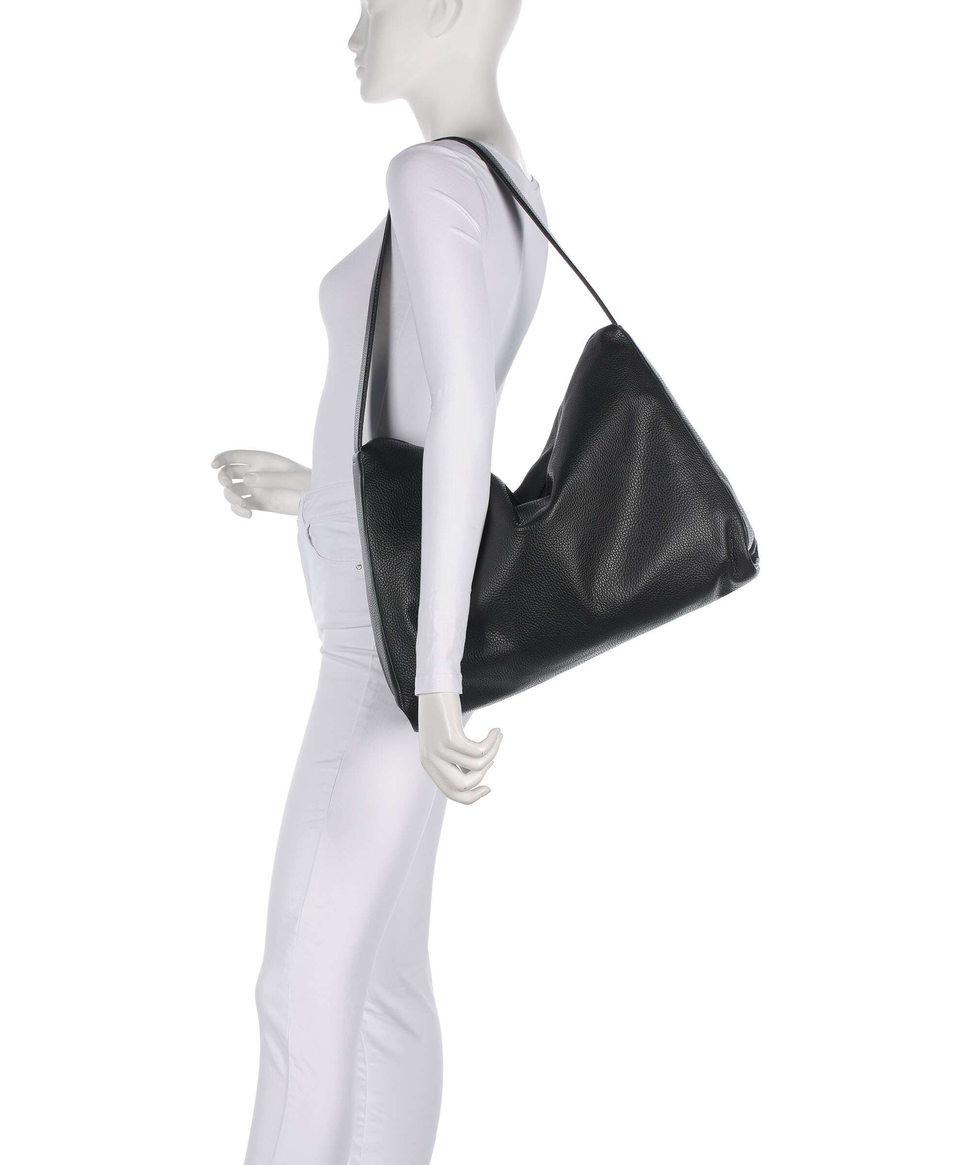Mandarina Duck Mellow Leather Sac fourre-tout nero - Image 3
