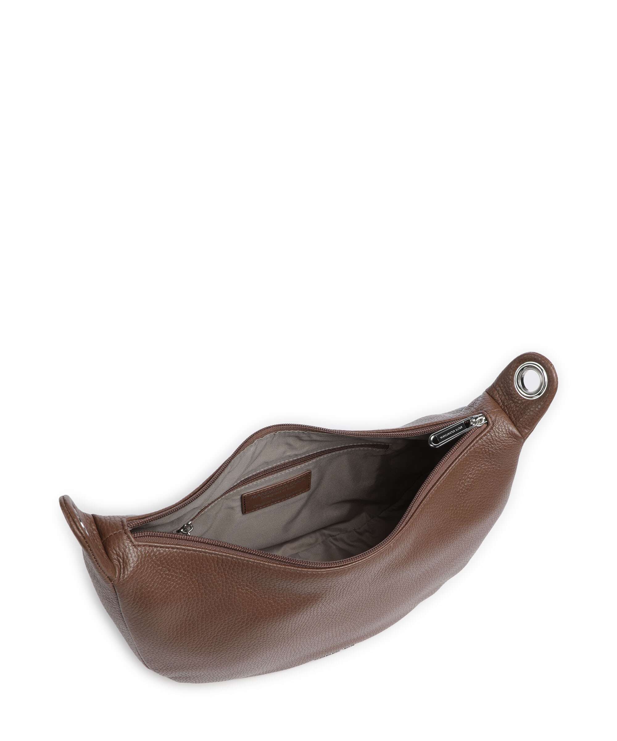 Mandarina Duck Mellow Leather Sac porté épaule milk chocolate - Image 5