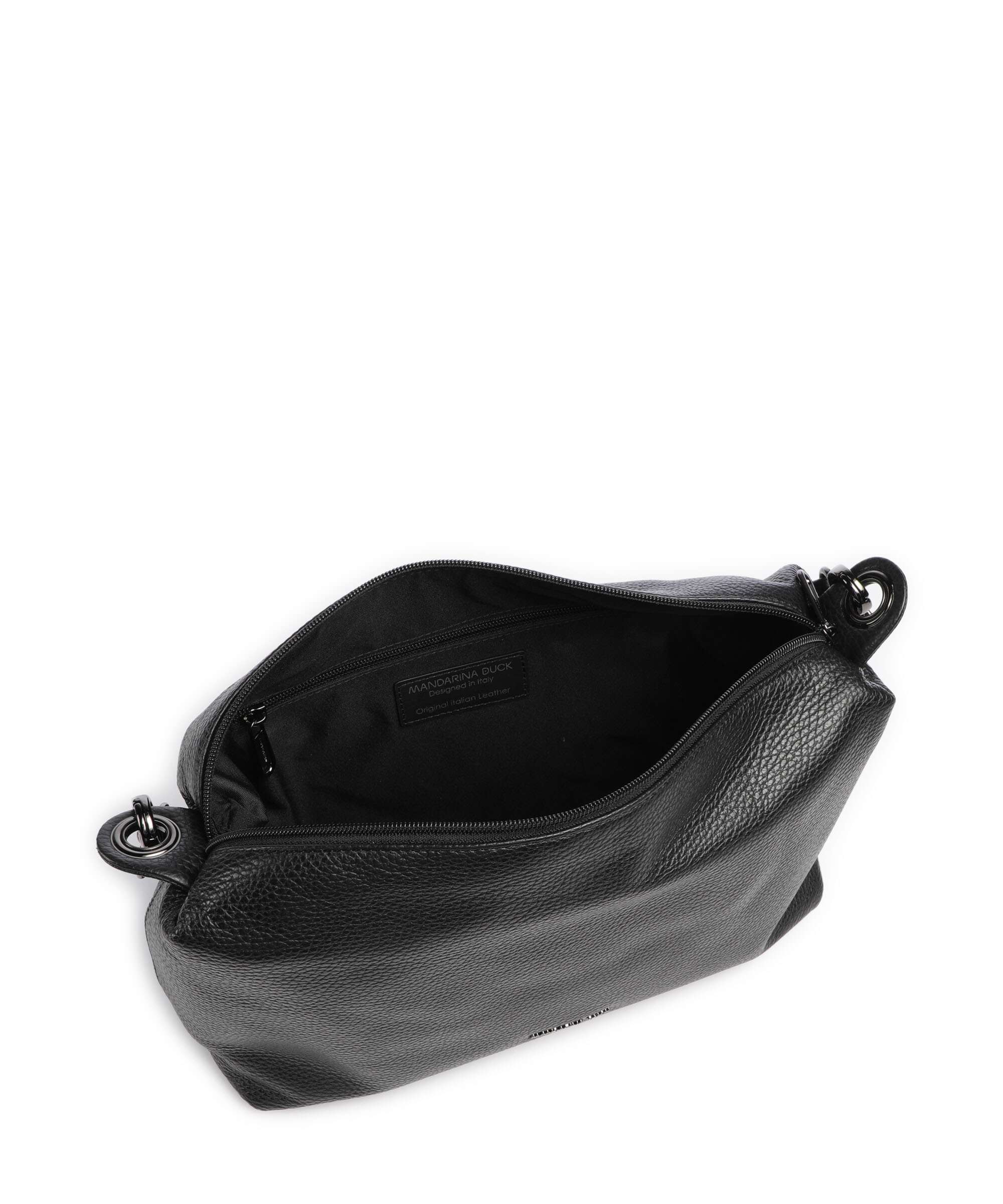 Mandarina Duck Mellow Leather Sac porté épaule nero - Image 5
