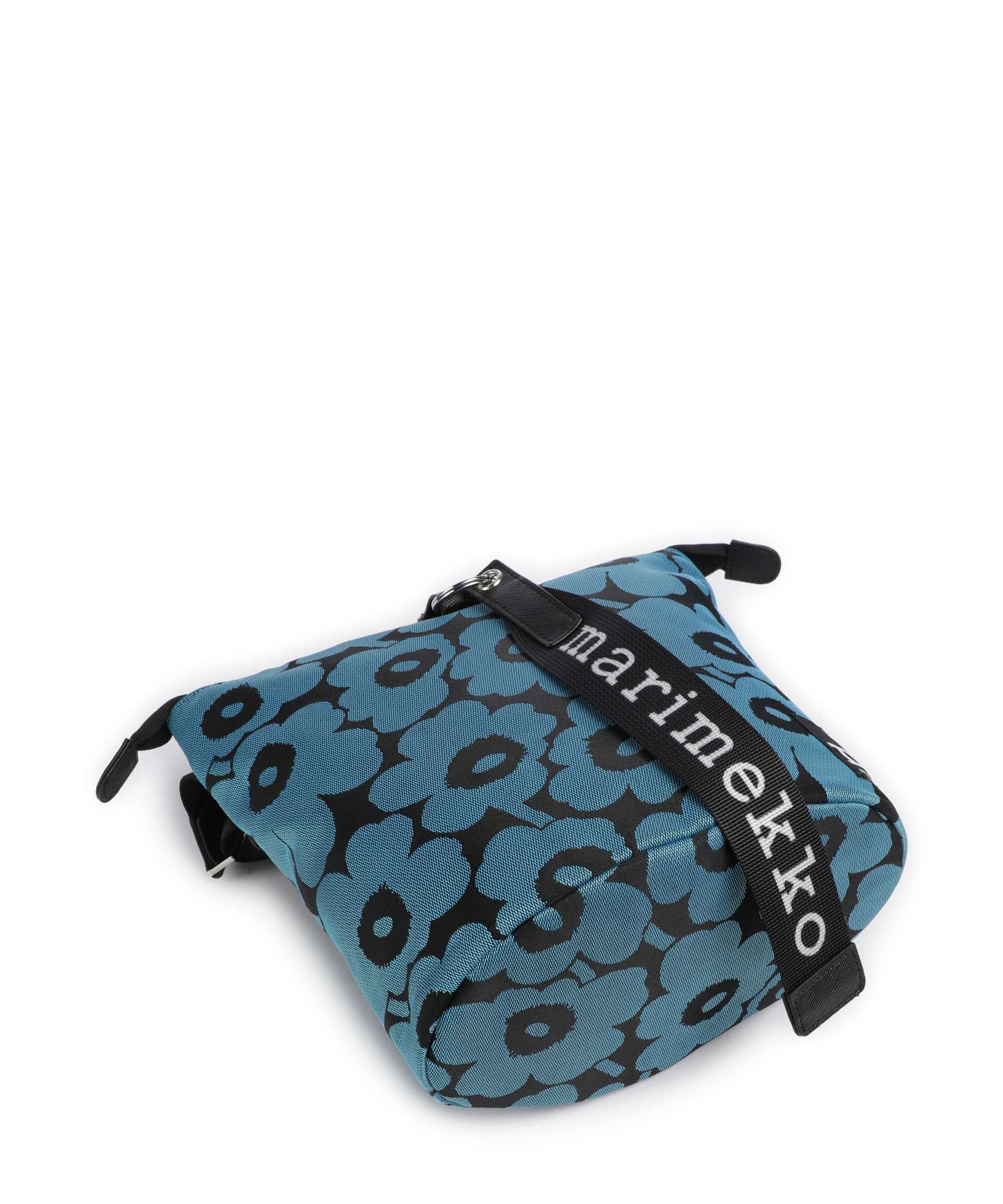 Marimekko Carry All Unikko Sac bandoulière blue/black - Image 4