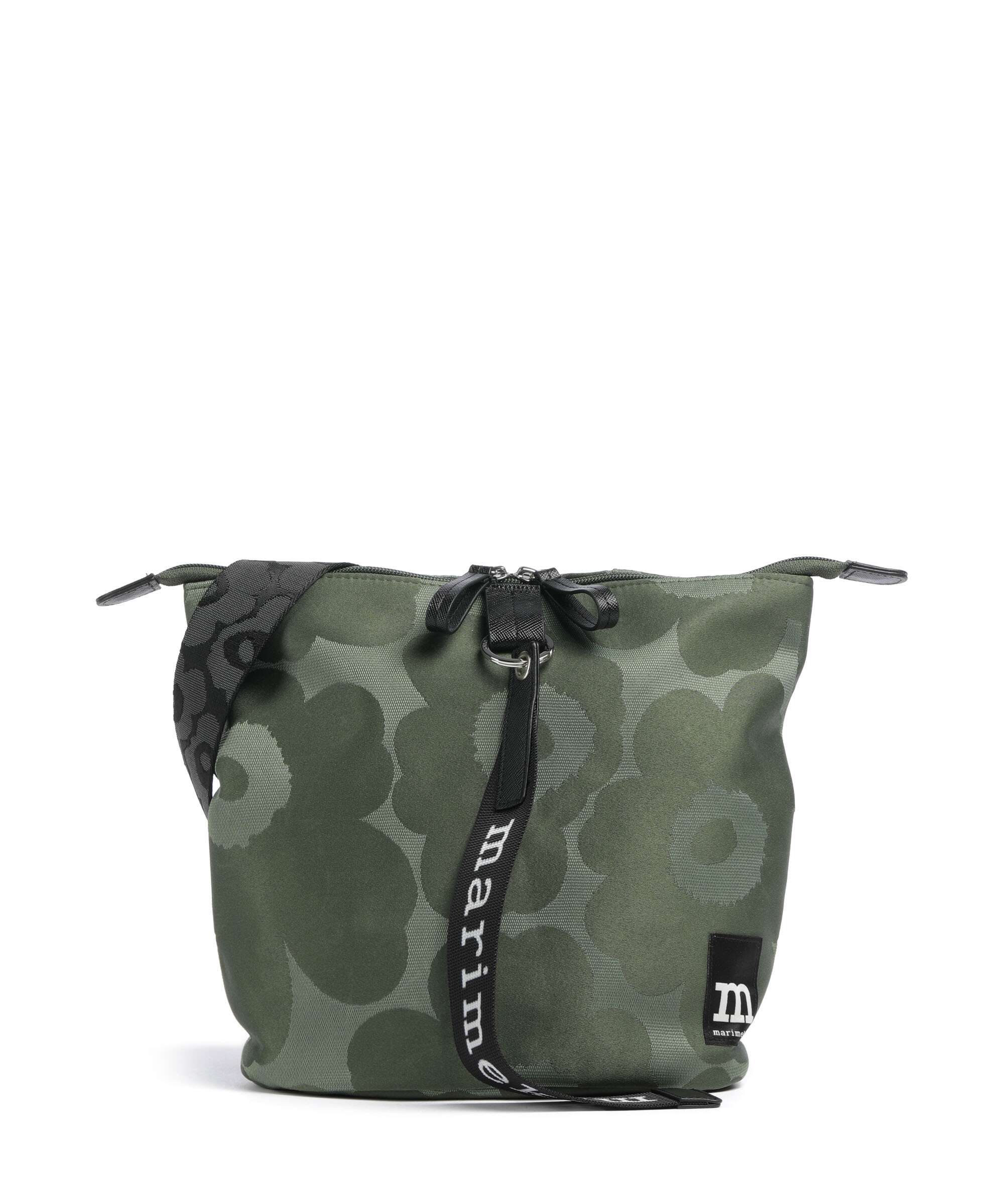 Marimekko Carry All Unikko Sac bandoulière green/light green