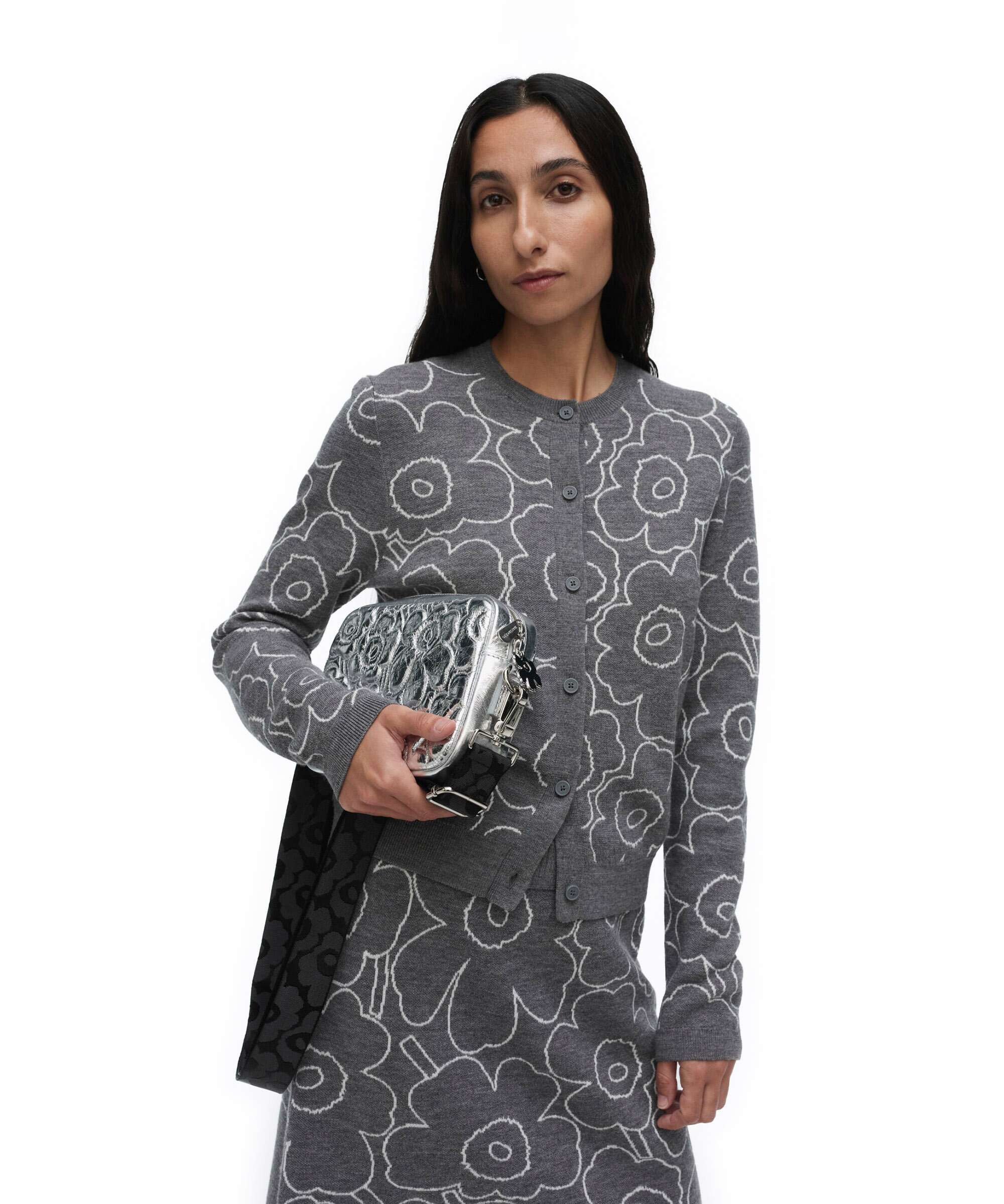 Marimekko Gratha Soft Unikko Sac bandoulière silver - Image 3