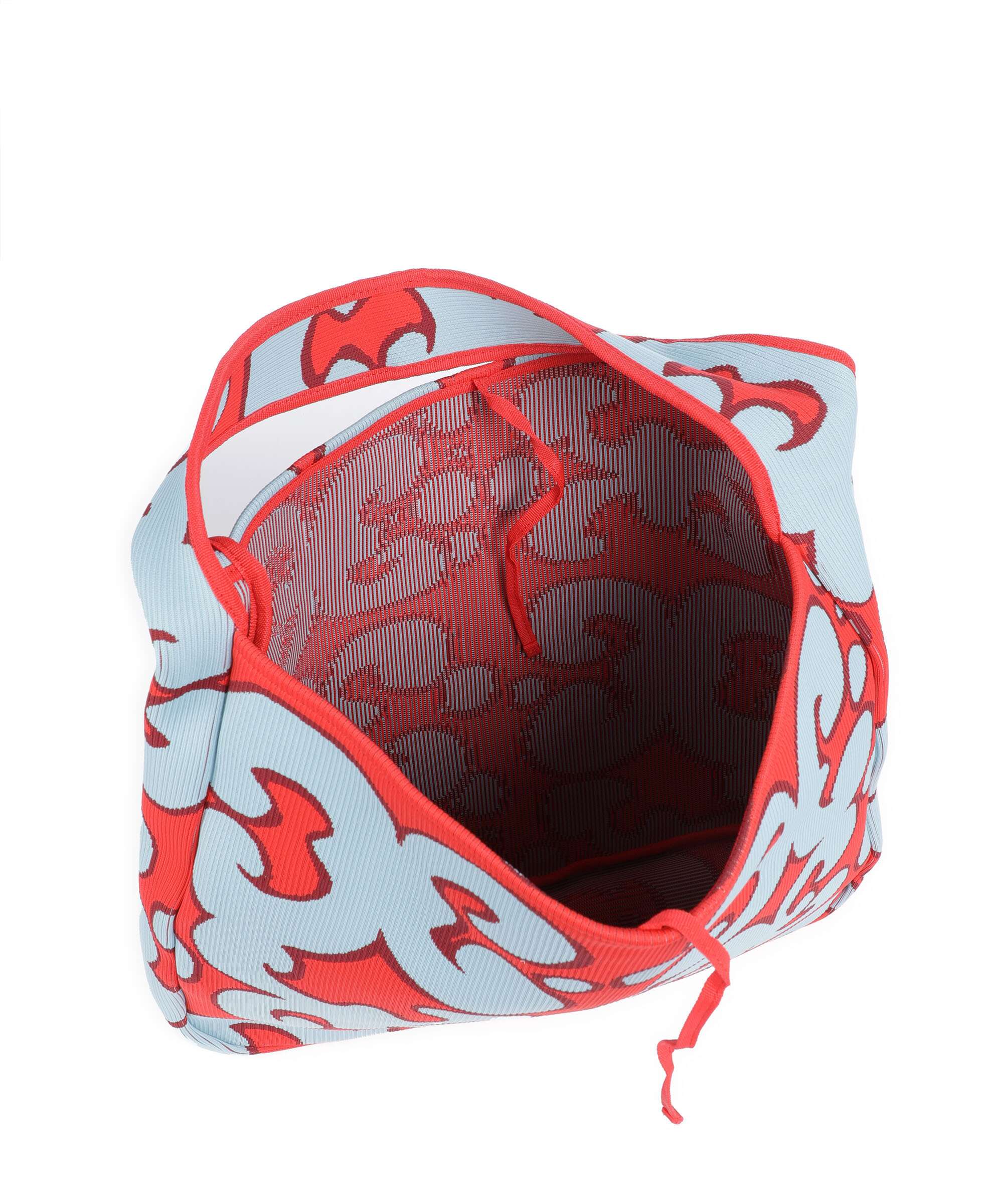 Marimekko Knitted Keidas Sac fourre-tout light blue/red - Image 5