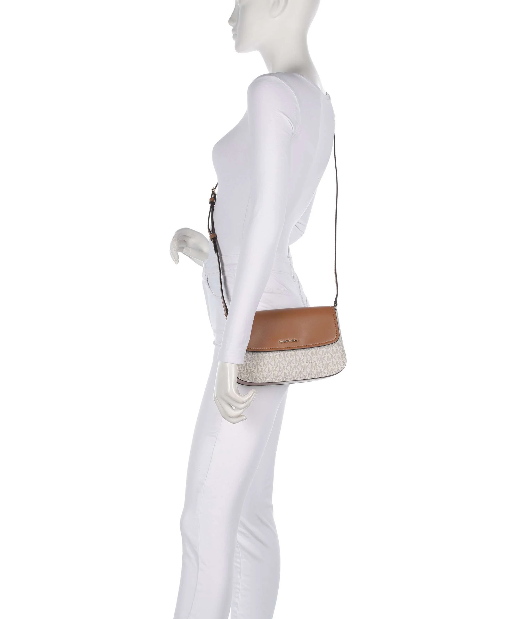 Michael Kors Alice Small Sac bandoulière vanilla/acorn - Image 3