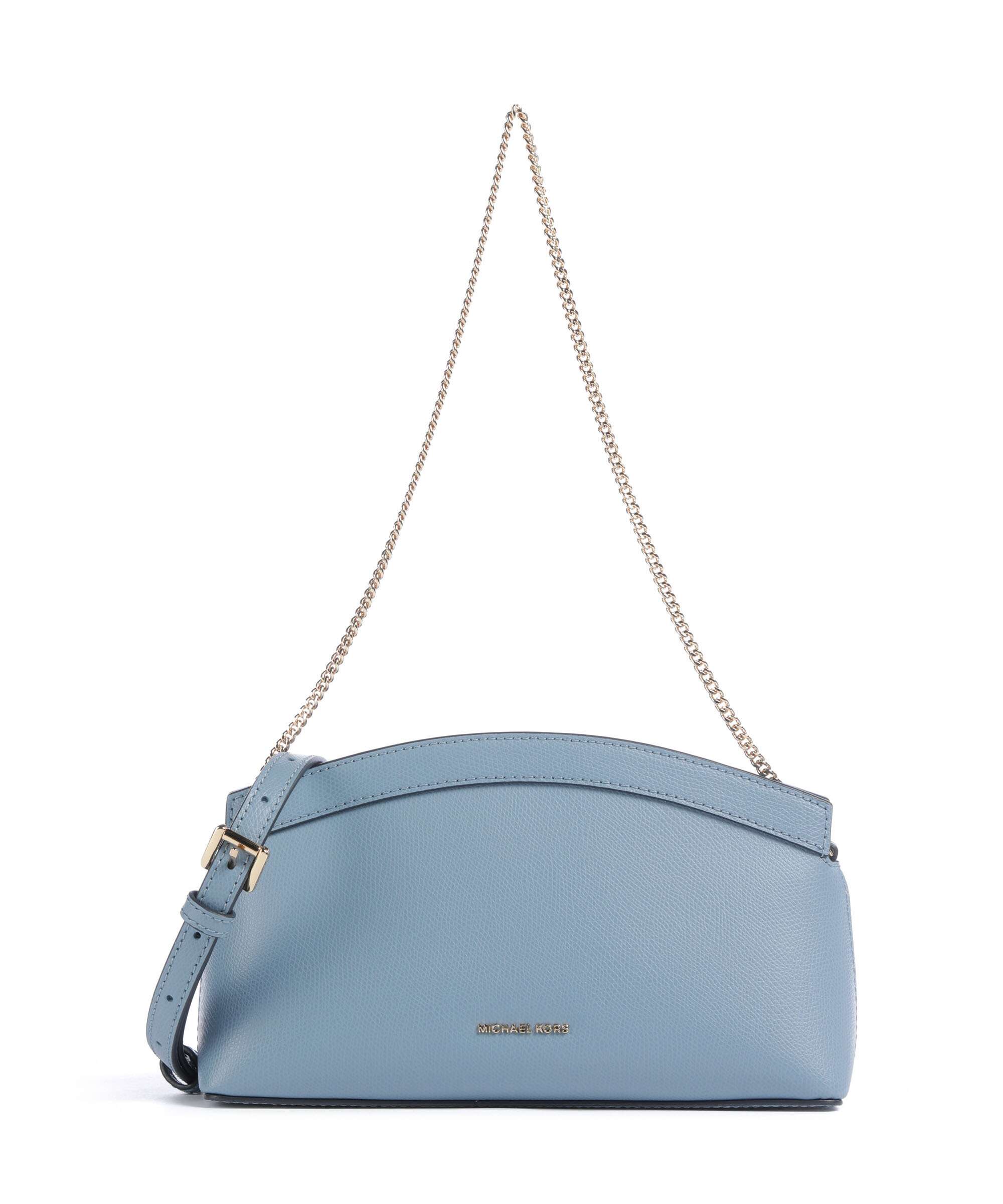 Michael Kors Athena Dome Chain Small Sac porté épaule chambray