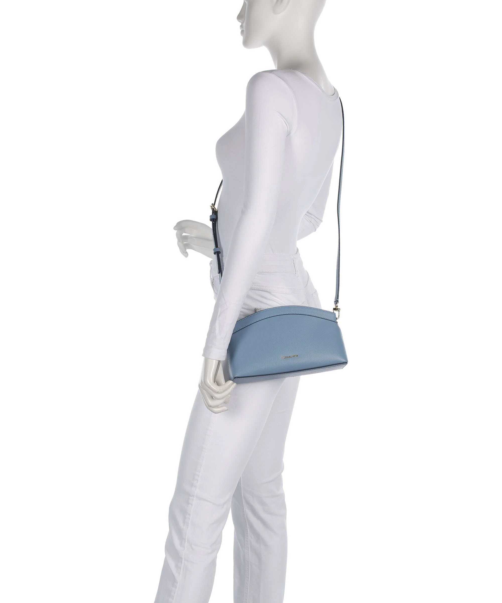 Michael Kors Athena Dome Chain Small Sac porté épaule chambray - Image 4