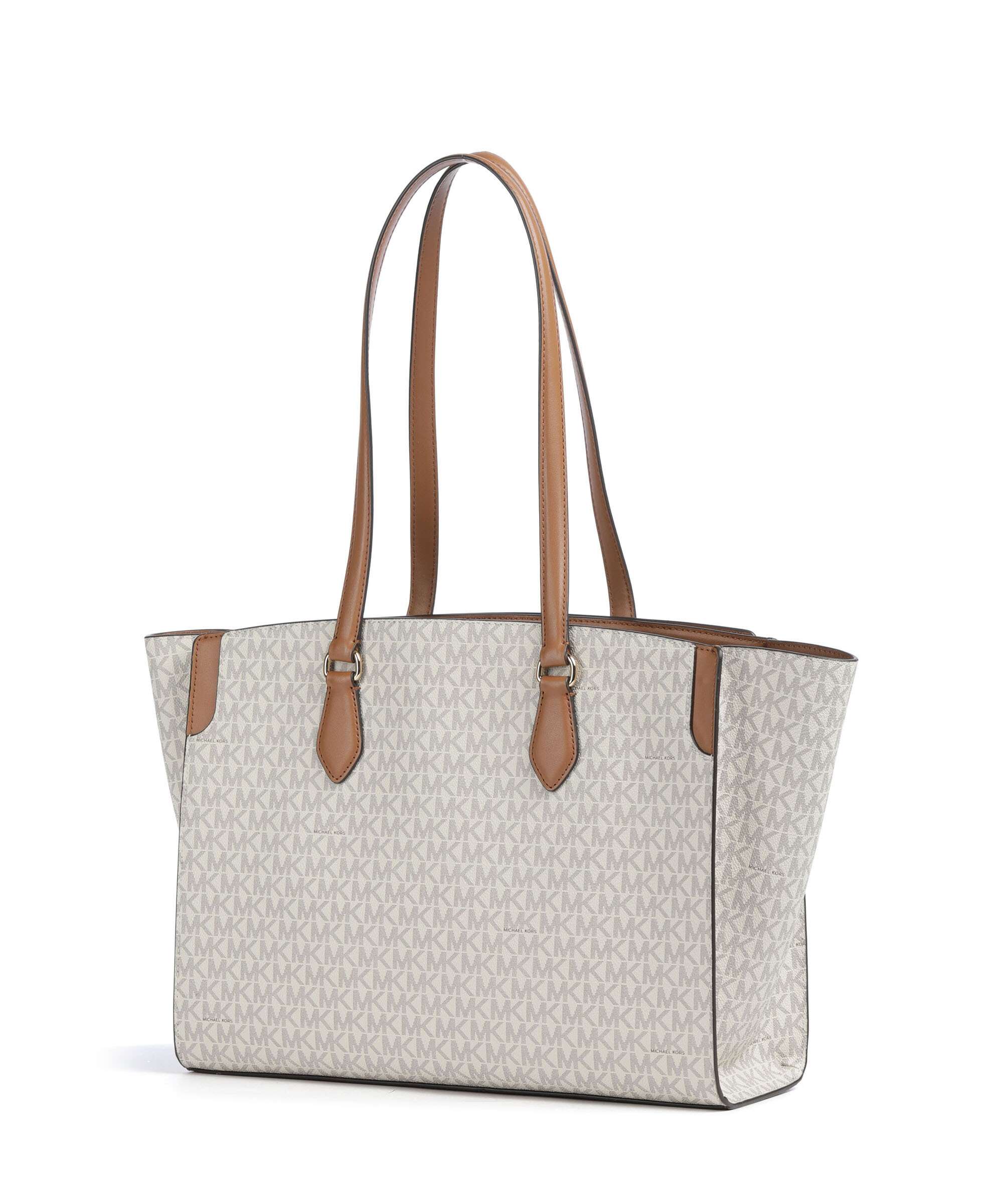 Michael Kors Becca Large Cabas vanilla/acorn - Image 2