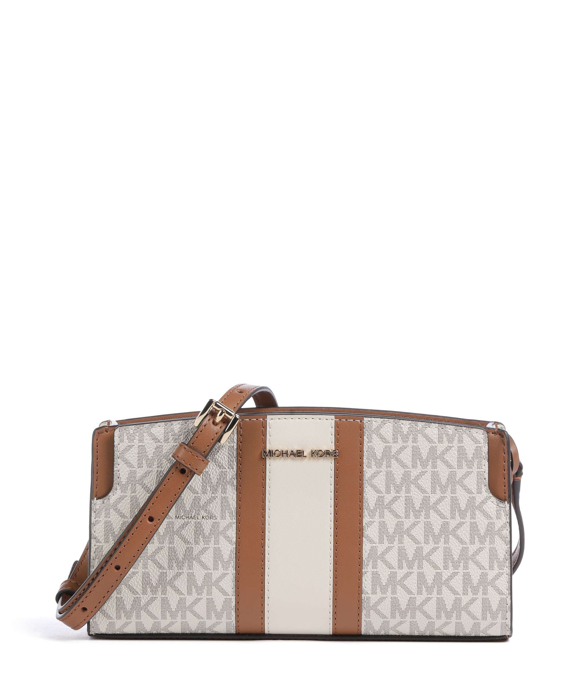 Michael Kors Becca Small Sac bandoulière vanilla/acorn