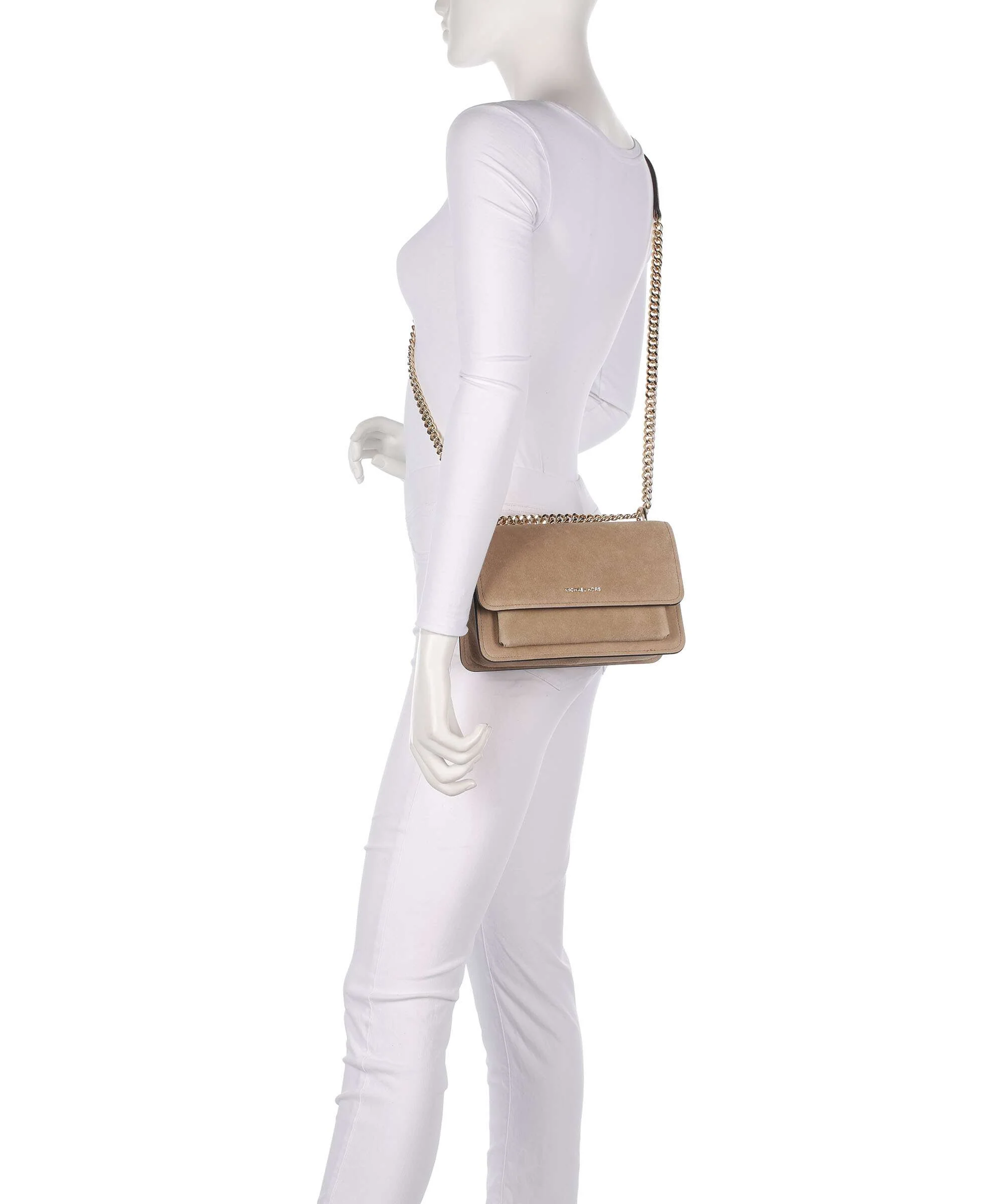 Michael Kors Claire Large Sac porté épaule husk - Image 3