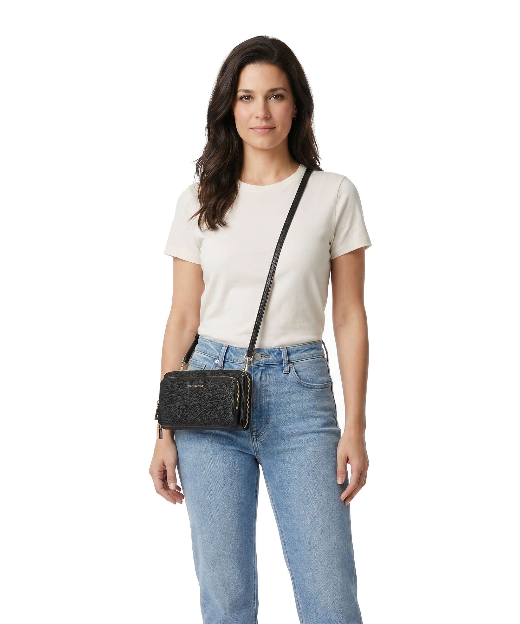 Michael Kors Jet Set Large Continental Sac bandoulière black - Image 3