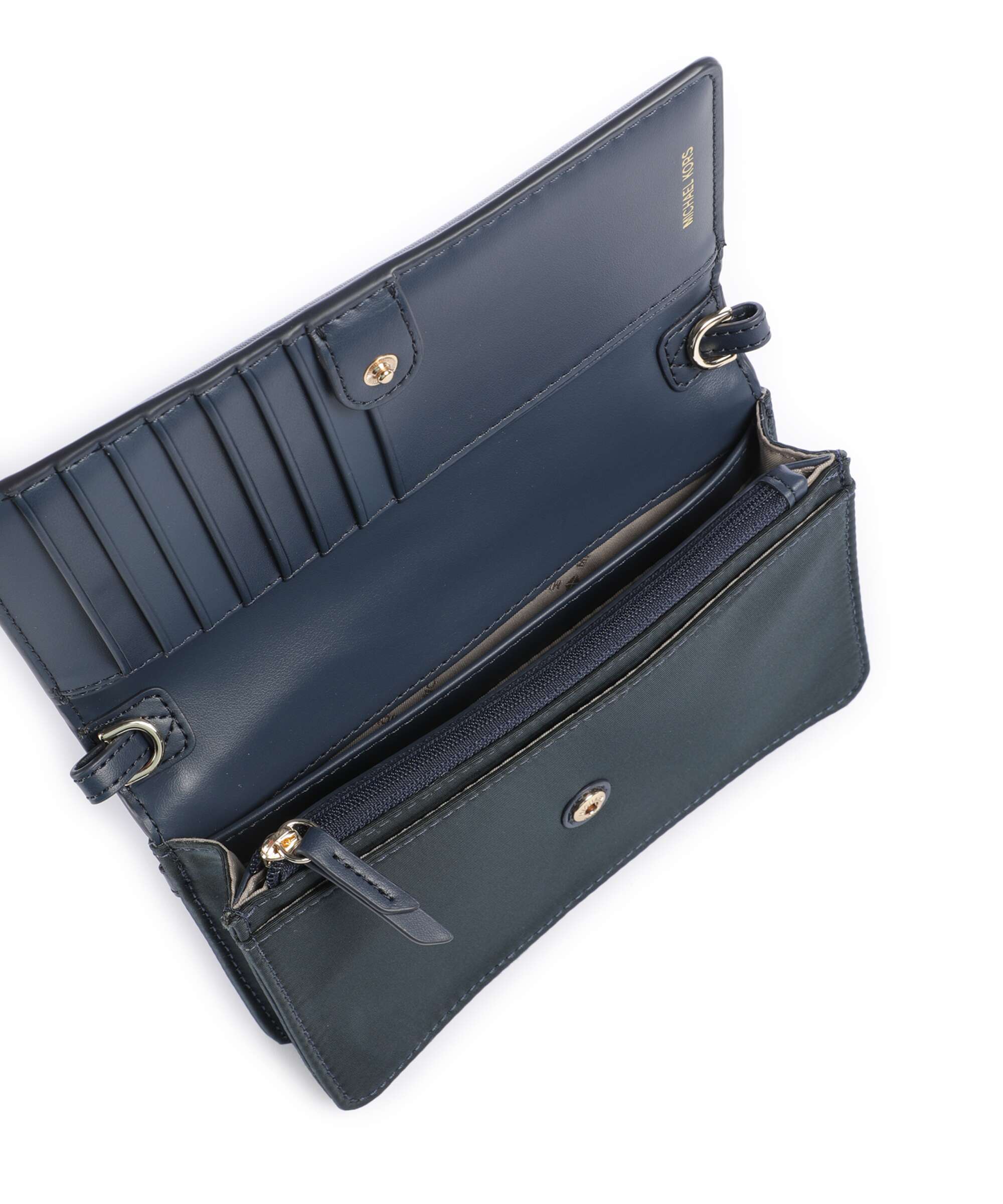 Michael Kors Jet Set Small Portefeuille navy - Image 5