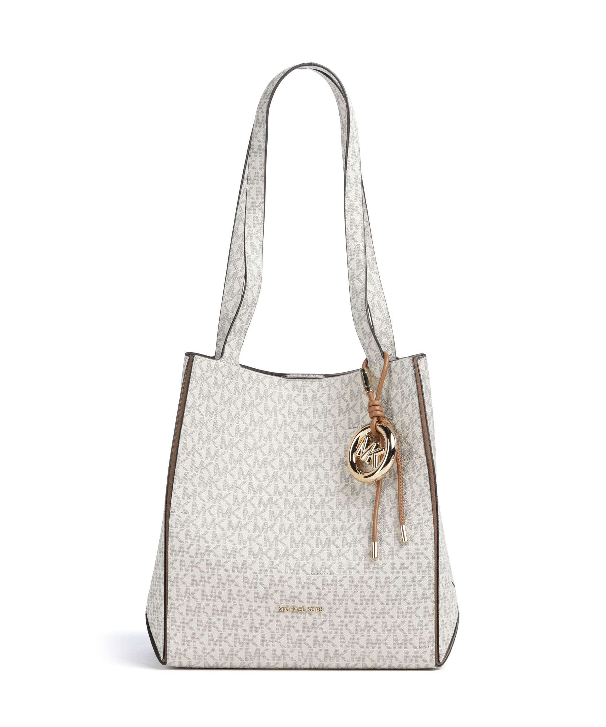Michael Kors Jordi Medium Cabas vanilla/acorn - Image 2