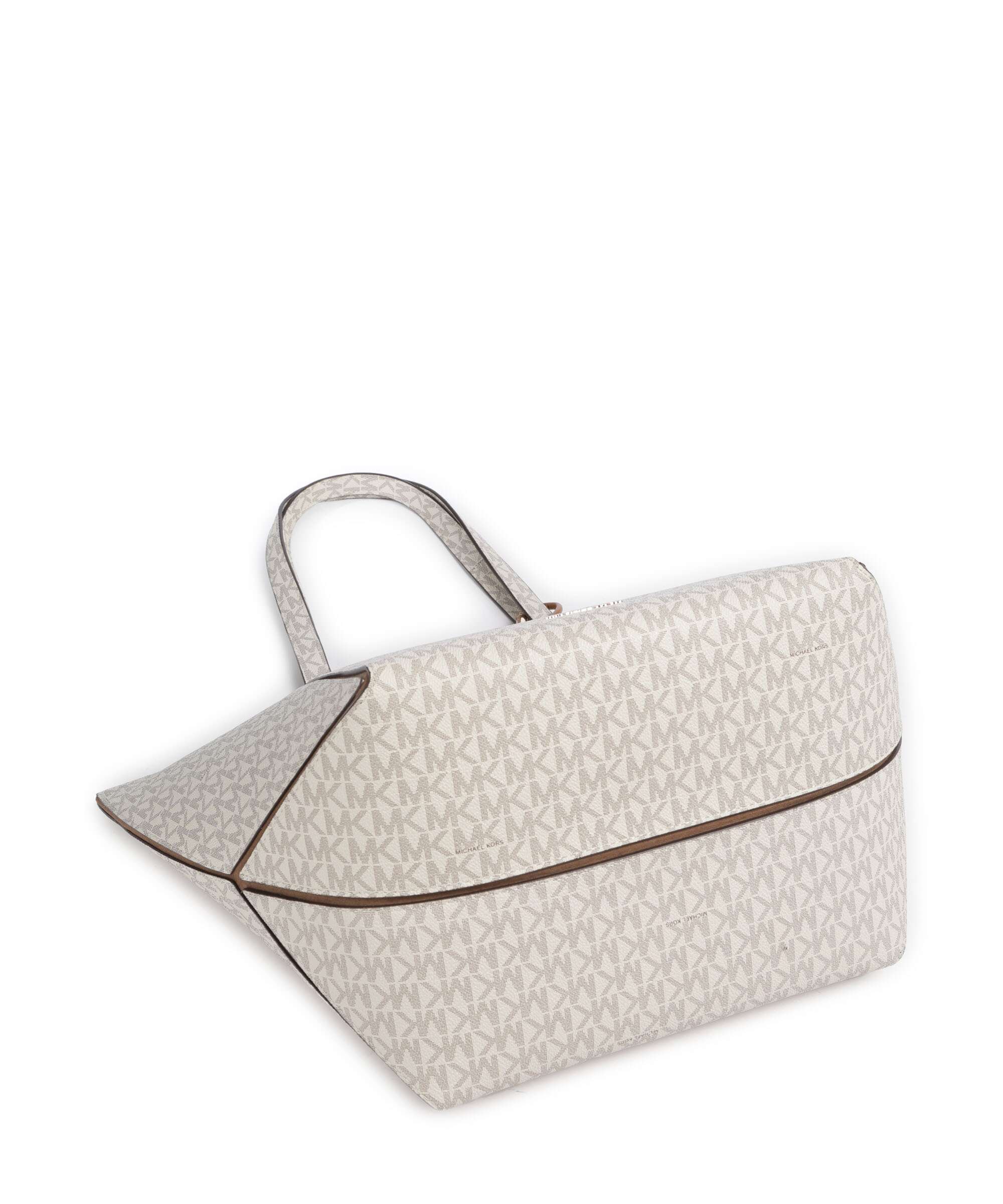 Michael Kors Jordi Medium Cabas vanilla/acorn - Image 5