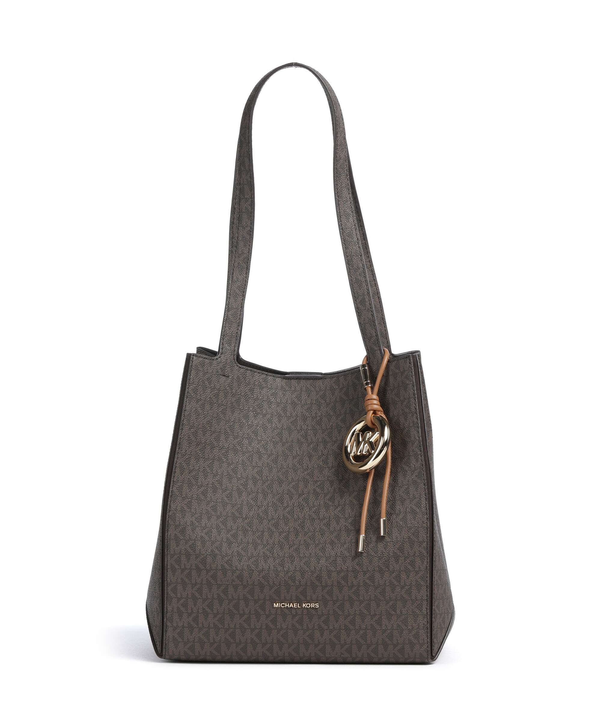 Michael Kors Jordi Medium Cabas brown/acorn - Image 2