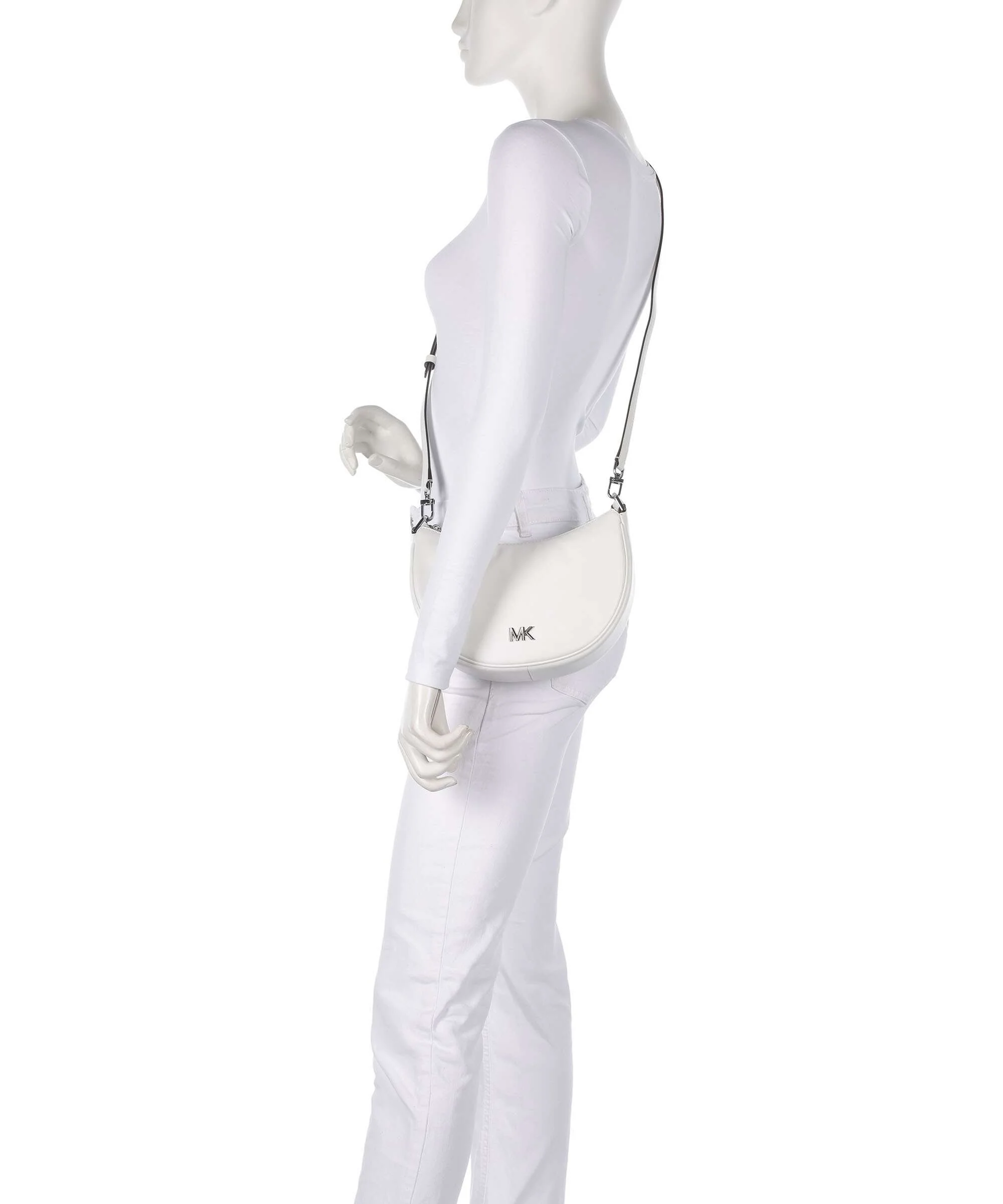 Michael Kors Kyla Sac porté épaule optic white - Image 4