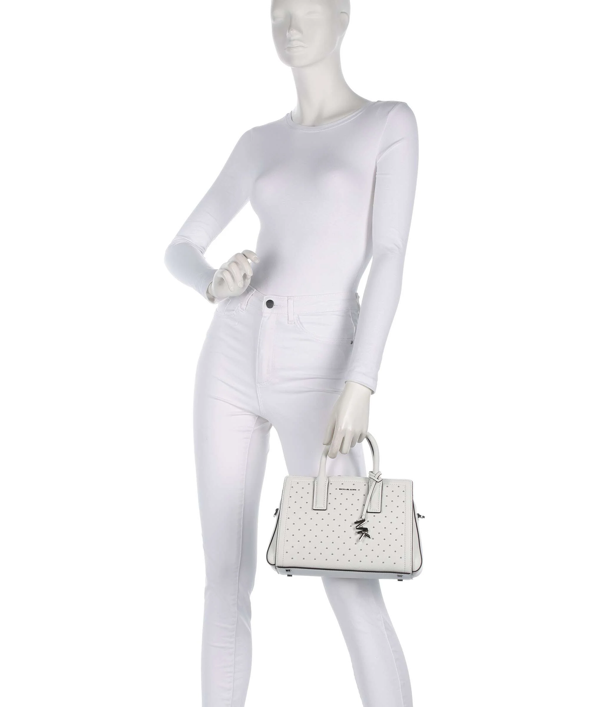 Michael Kors Laila Small Sac à main optic white - Image 3