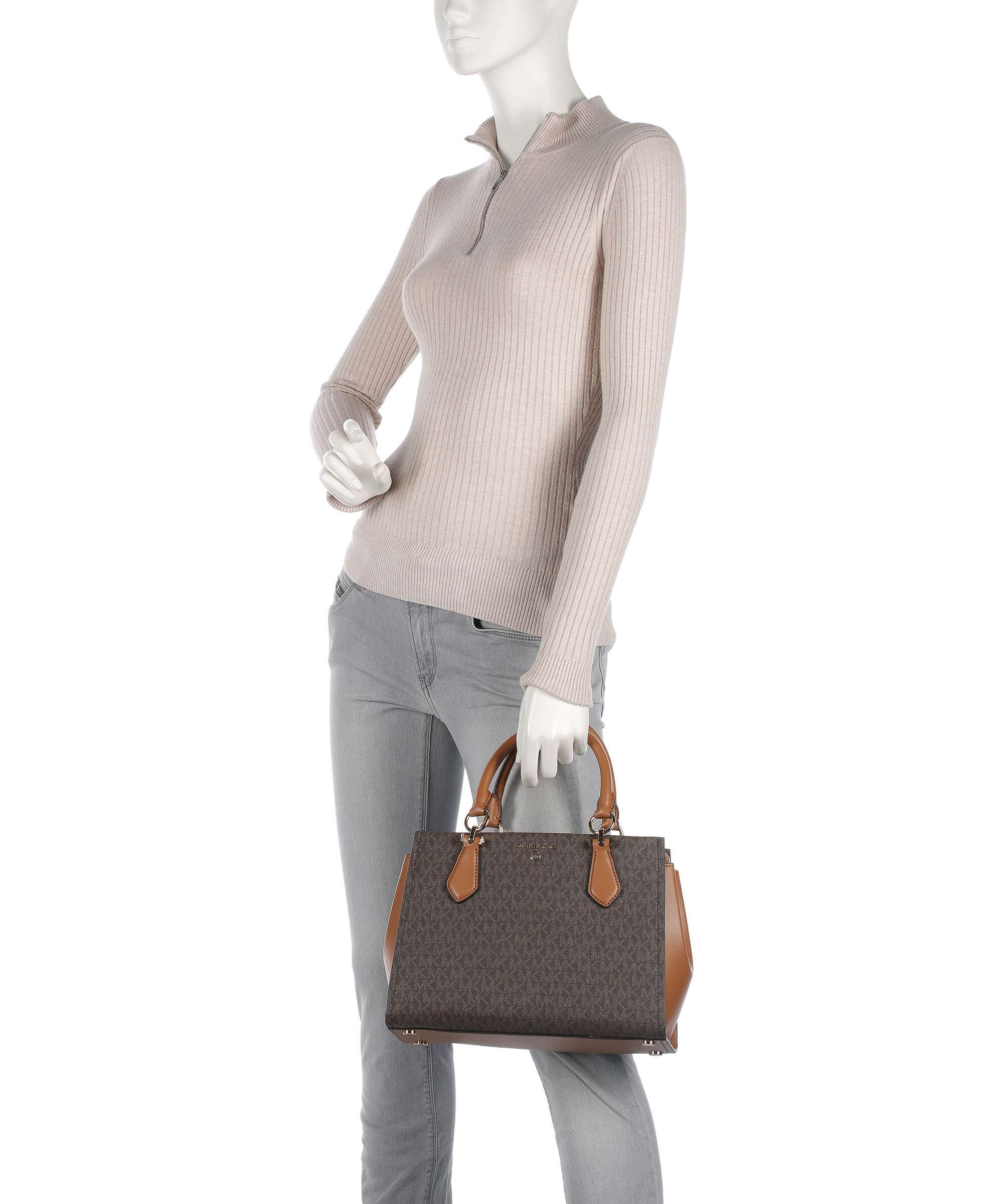 Michael Kors Marilyn Sac à main brown/acorn - Image 3