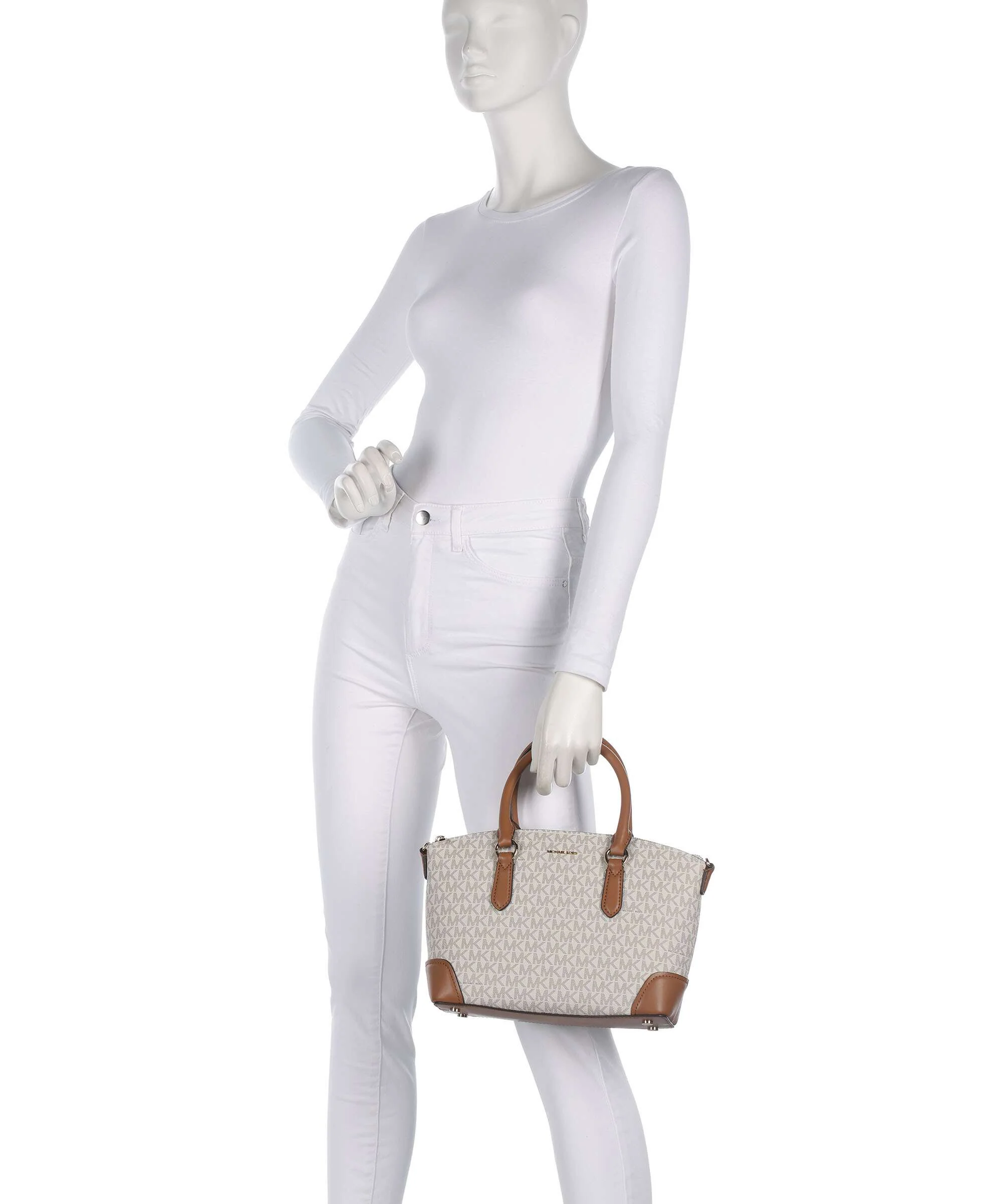 Michael Kors Murphy Medium Sac à main vanilla/acorn - Image 3