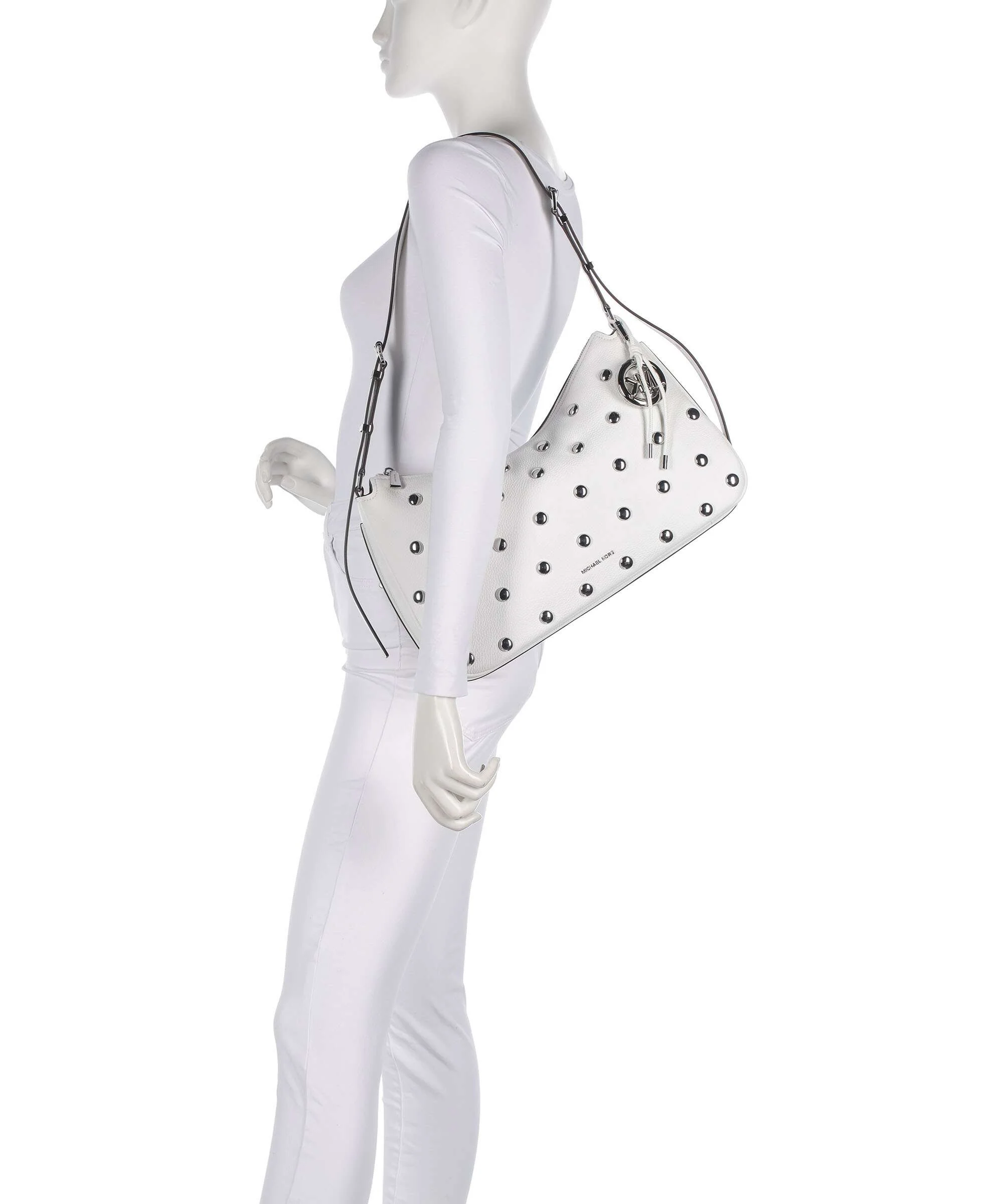 Michael Kors Nolita Medium Sac fourre-tout optic white - Image 3
