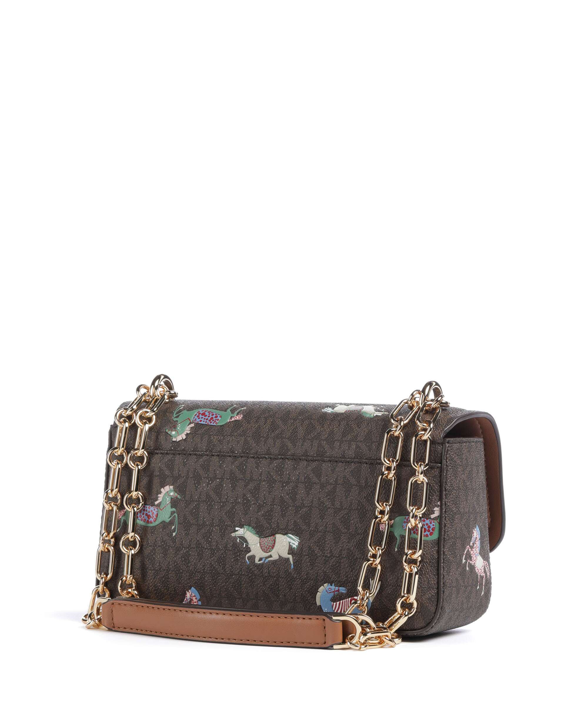 Michael Kors Tribeca Small Sac porté épaule brown/acorn - Image 2