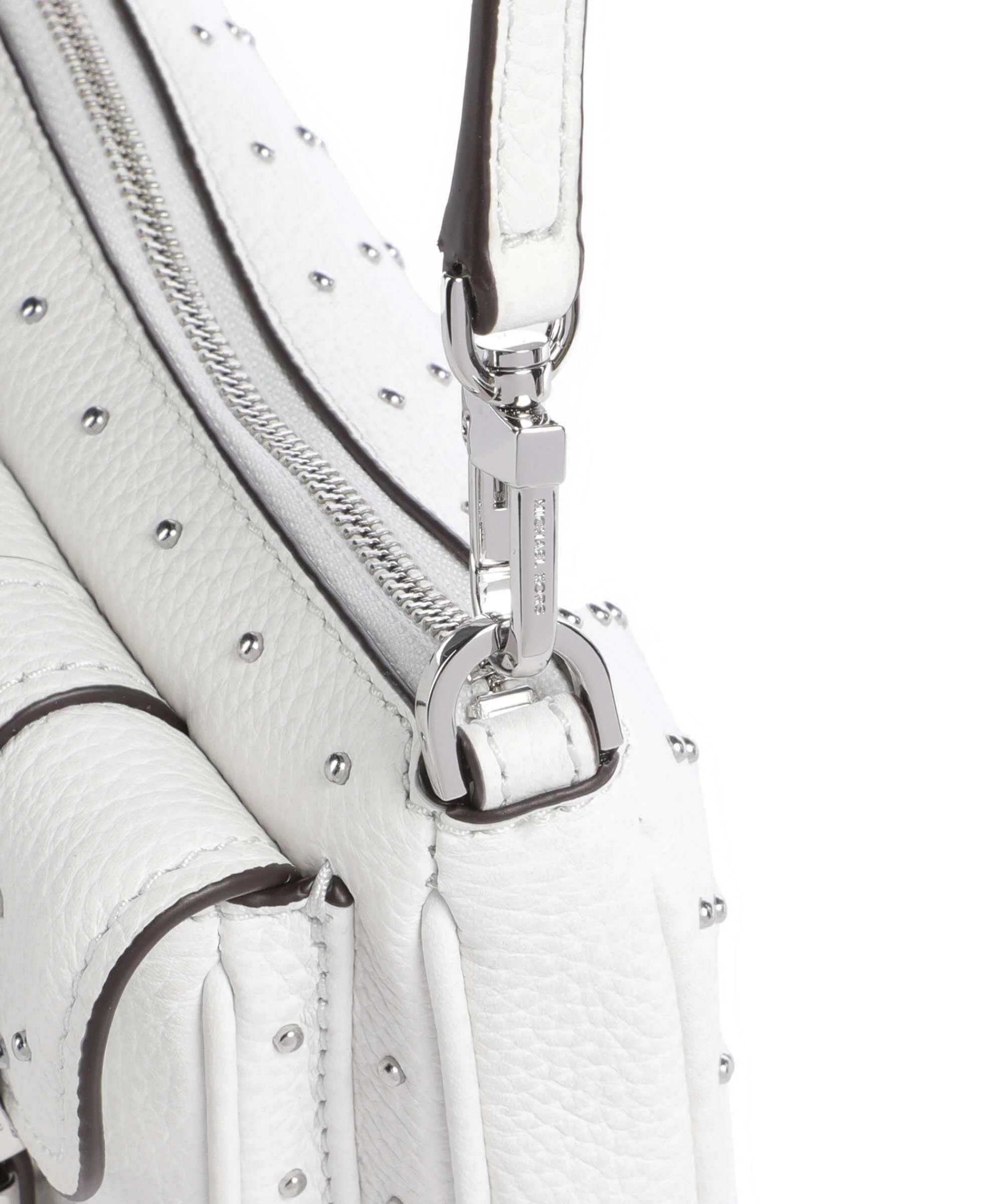 Michael Kors Zoe Small Sac porté épaule optic white - Image 4