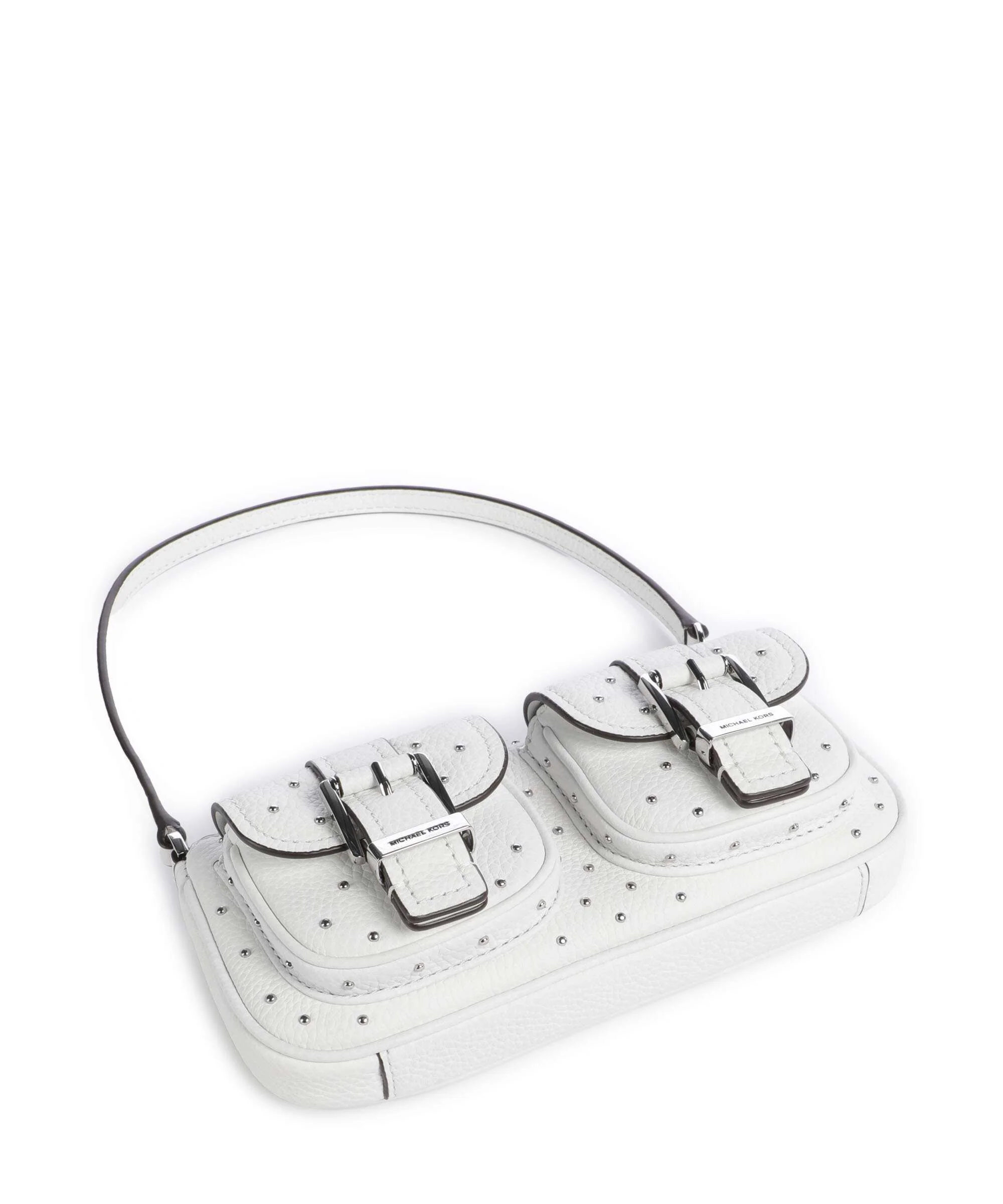 Michael Kors Zoe Small Sac porté épaule optic white - Image 5
