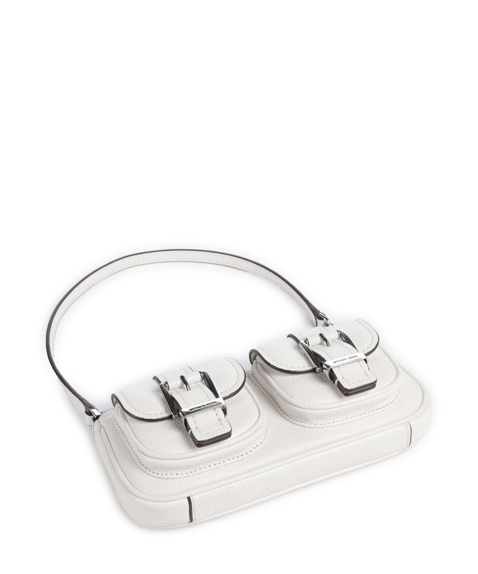 Michael Kors Zoe Small Sac porté épaule optic white - Image 5