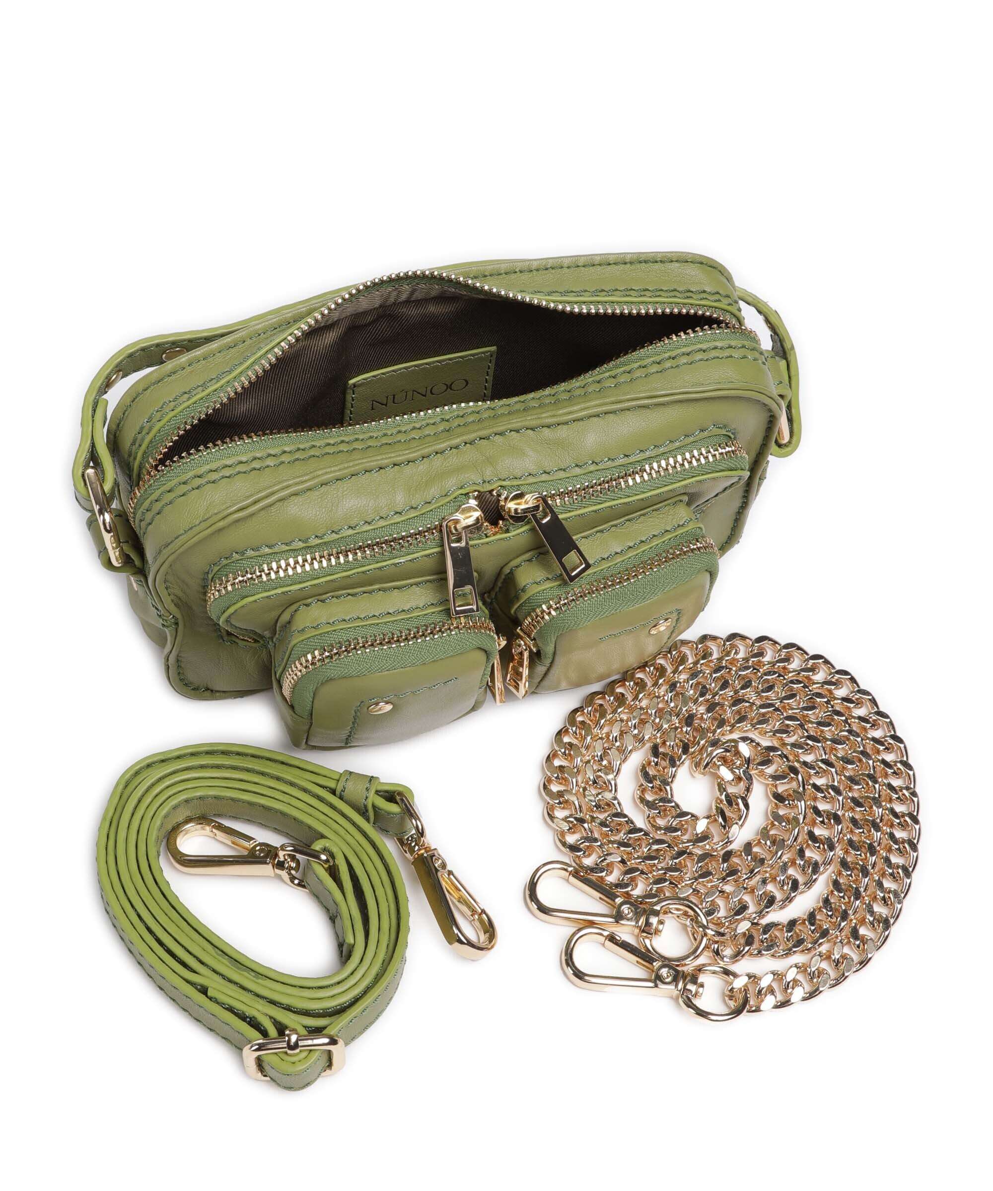 Núnoo Cozy Helena Sac bandoulière green - Image 6