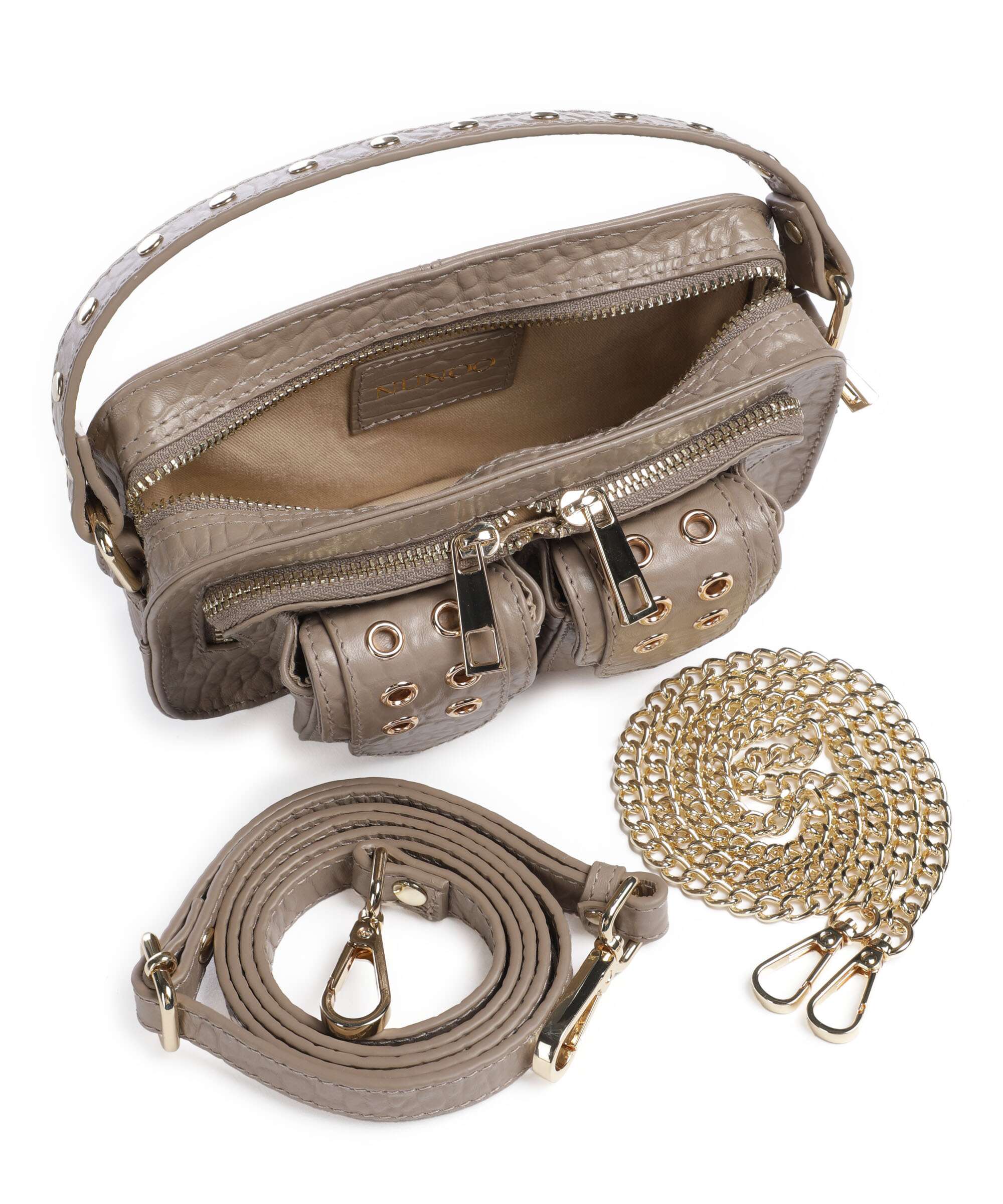 Núnoo New Zealand Helena Sac bandoulière taupe - Image 6