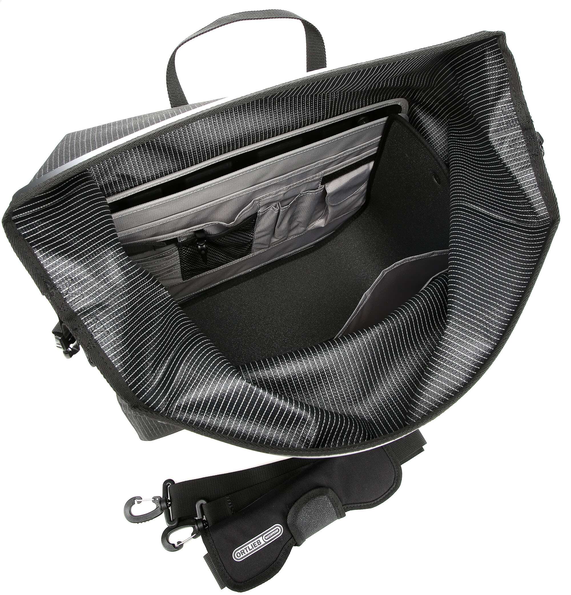 Ortlieb Office-Bag High Visibility QL2.1 Sac pour porteur de bagages black reflective - Image 4