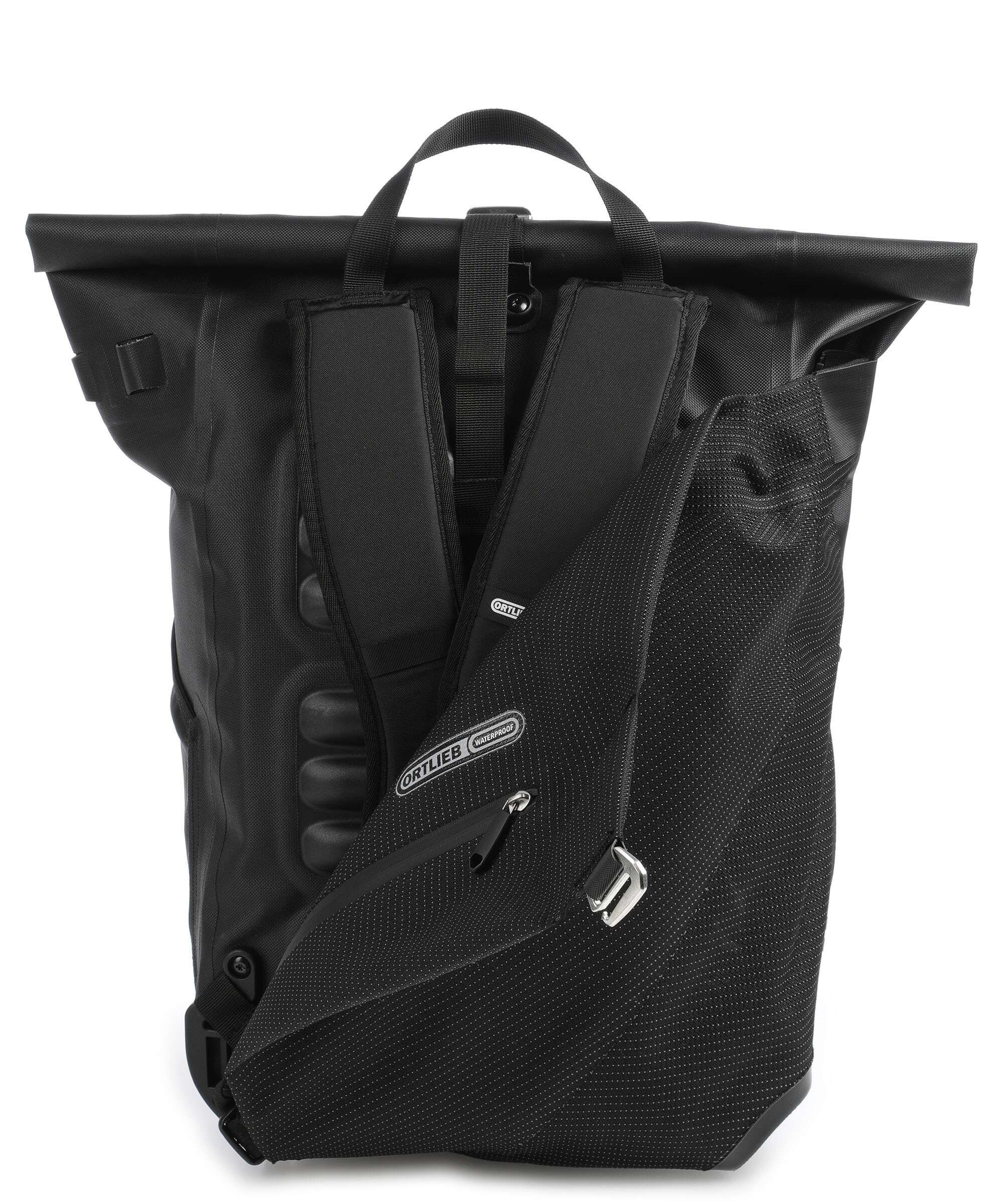 Ortlieb Vario High Vis 26 Sac à dos roll-top black reflective - Image 4