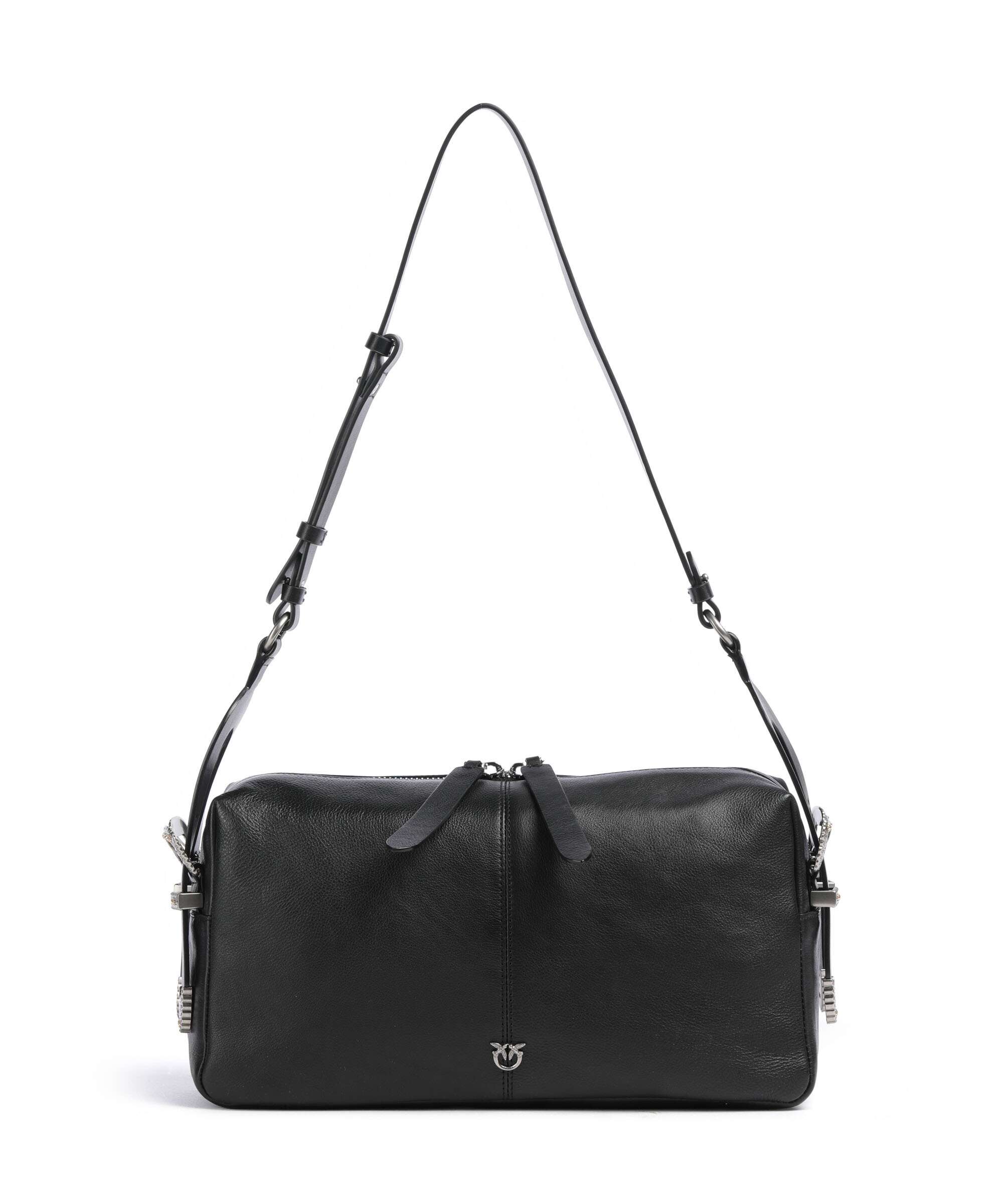 Pinko 24 Classic Sac porté épaule nero/old silver