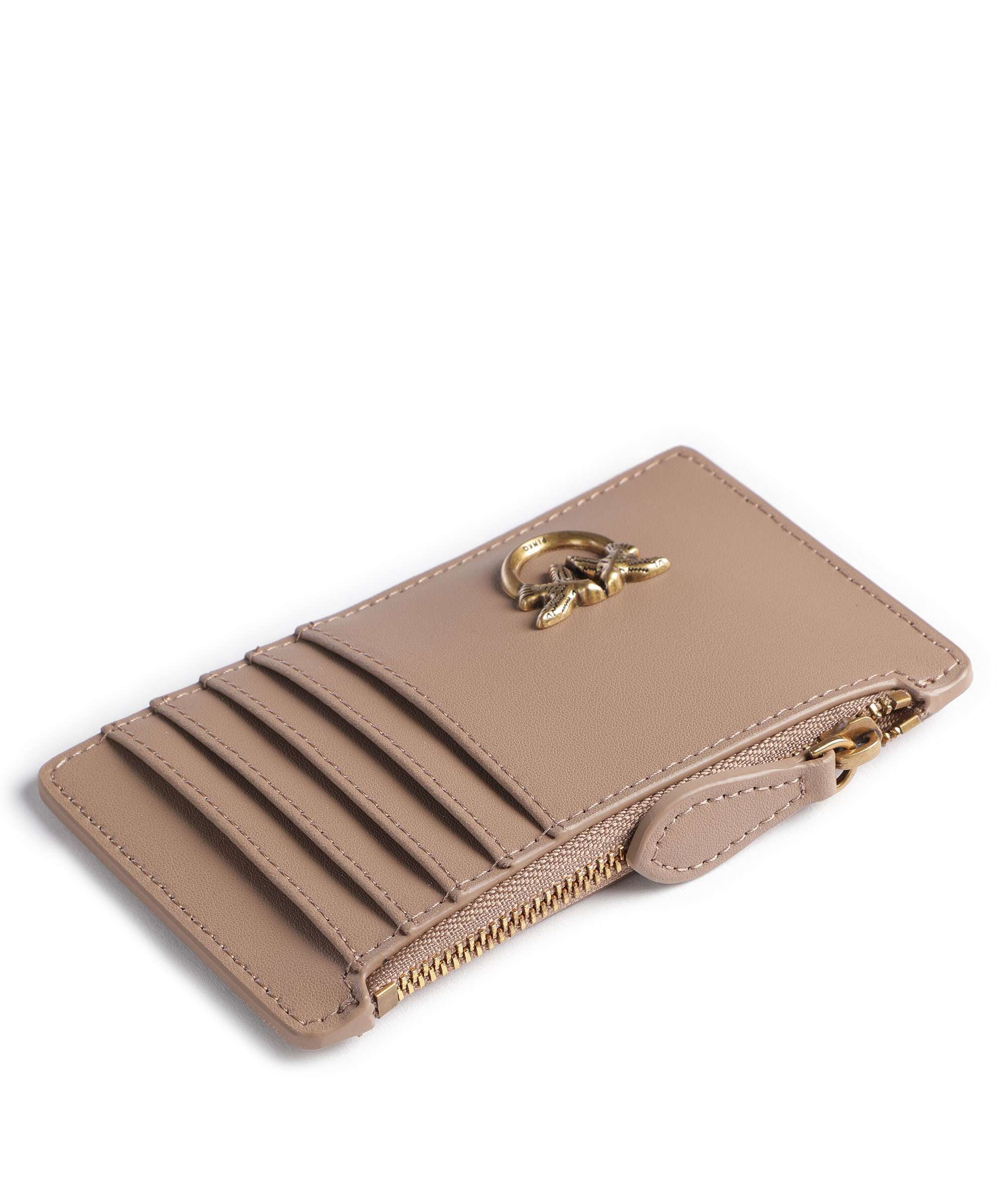 Pinko Airone Étui à cartes crédit biscotto zenzero/antique gold - Image 3