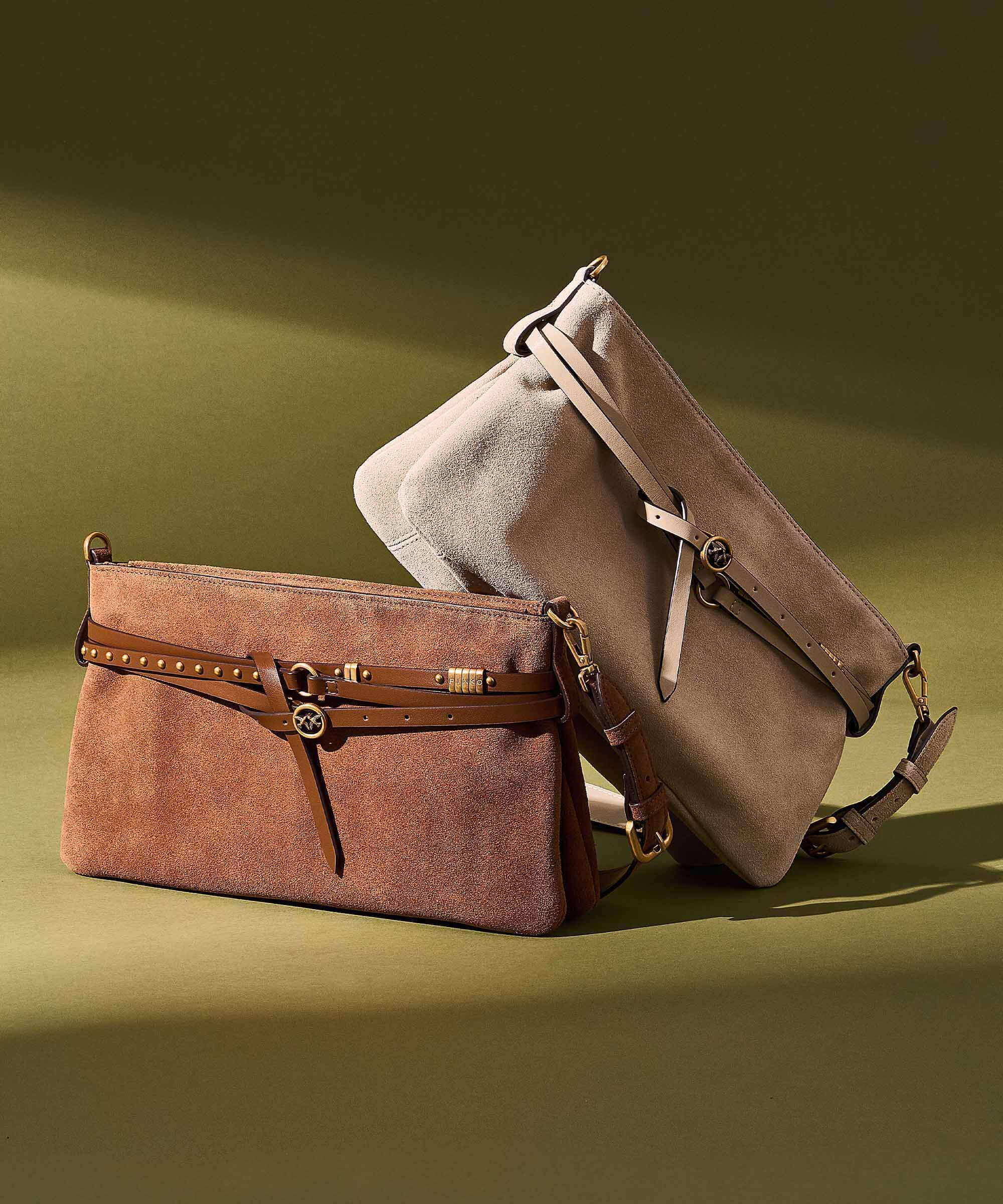 Pinko Belt Classic Sac porté épaule beige/grigio fumo/antique gold - Image 2