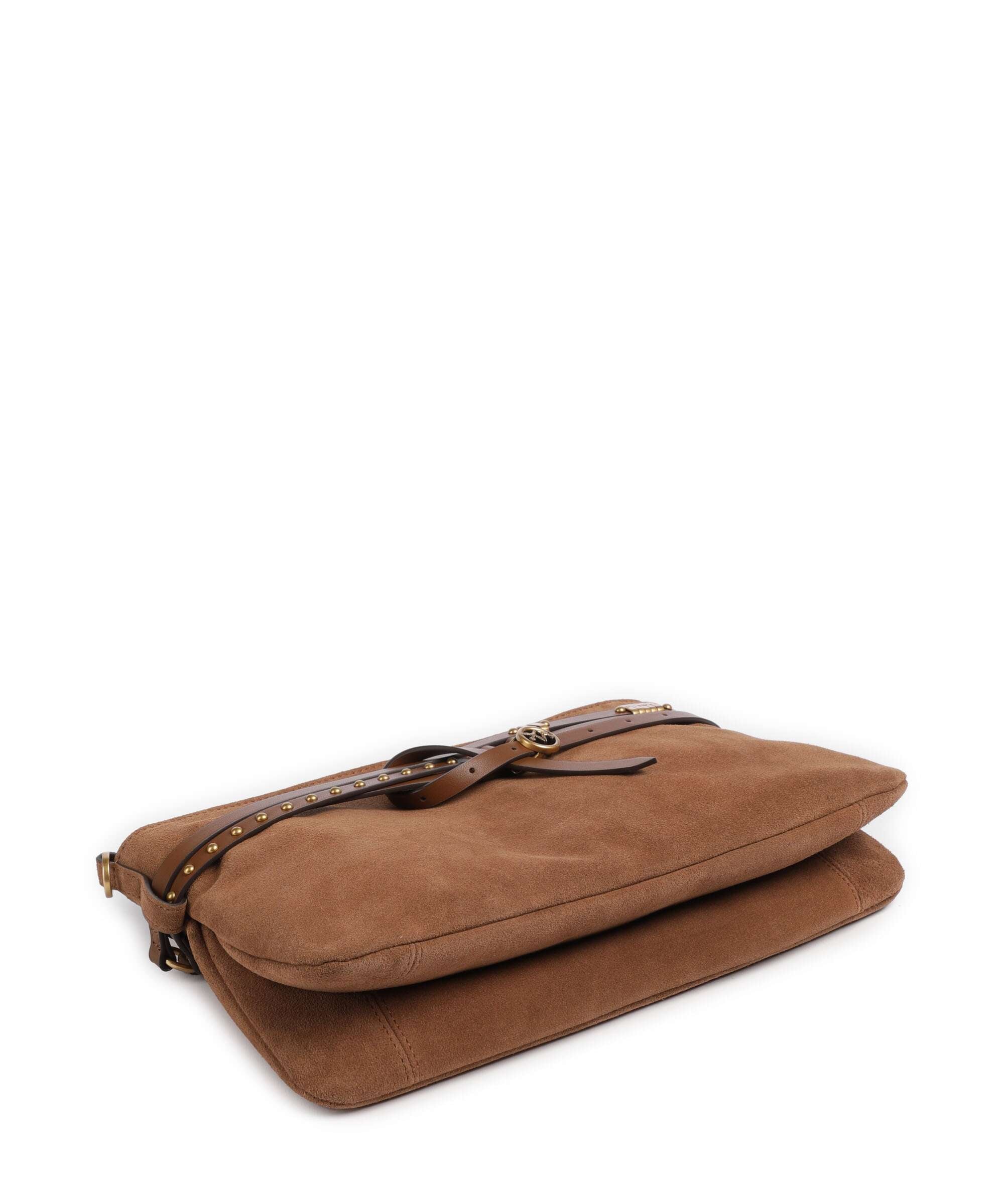 Pinko Belt Classic Sac porté épaule marrone/leone/antique gold - Image 5