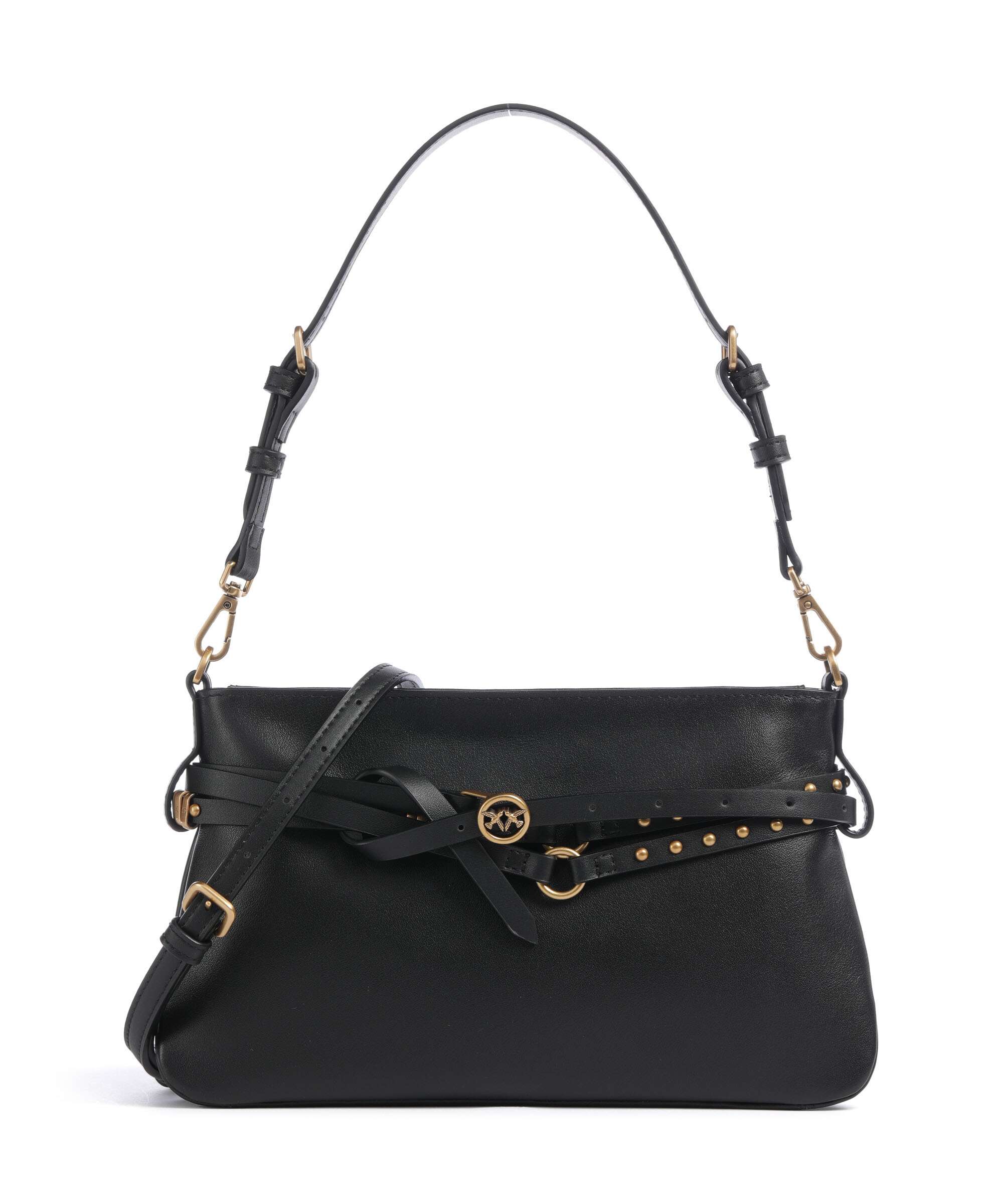 Pinko Belt Mini Sac porté épaule nero/antique gold