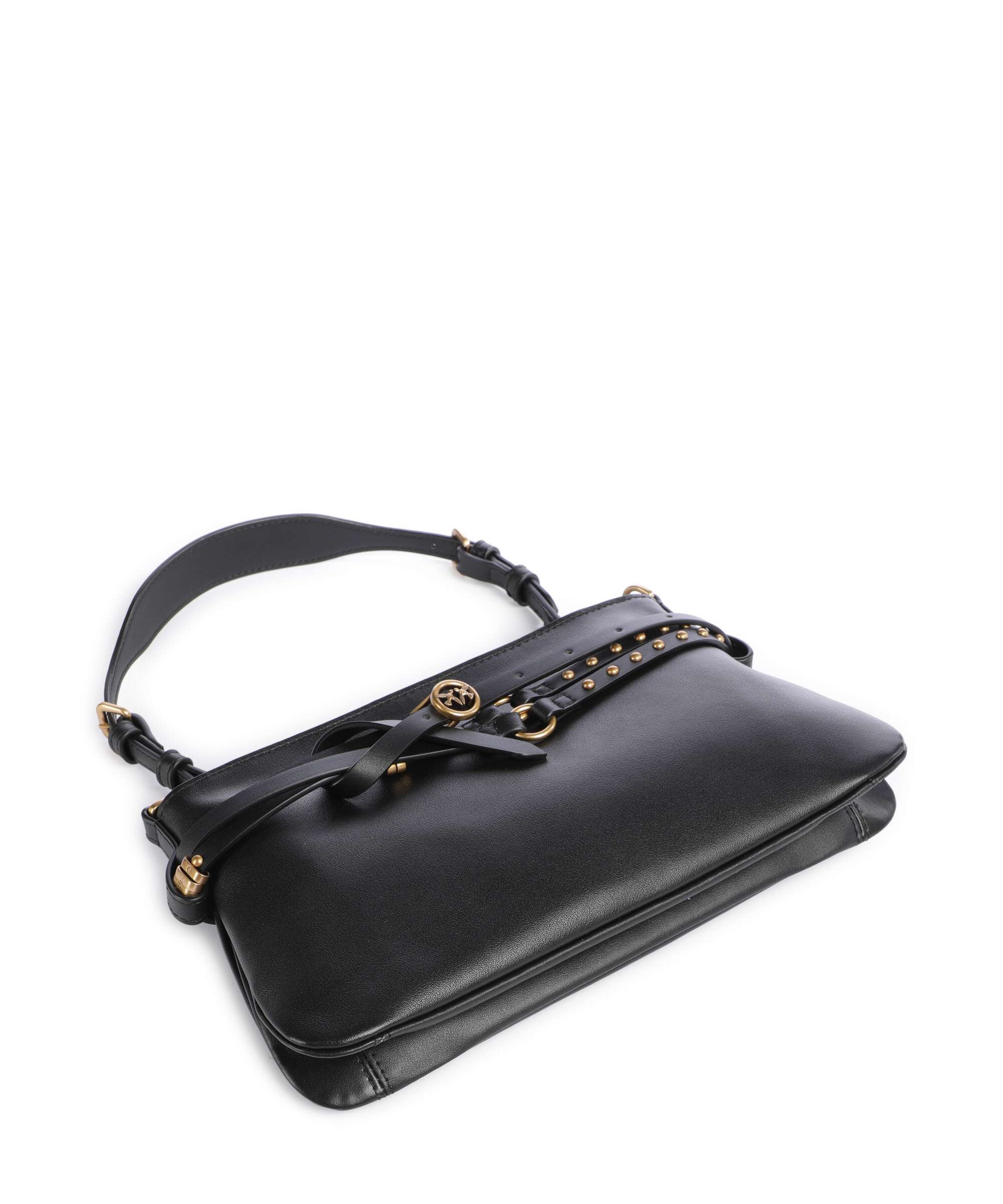 Pinko Belt Mini Sac porté épaule nero/antique gold - Image 6