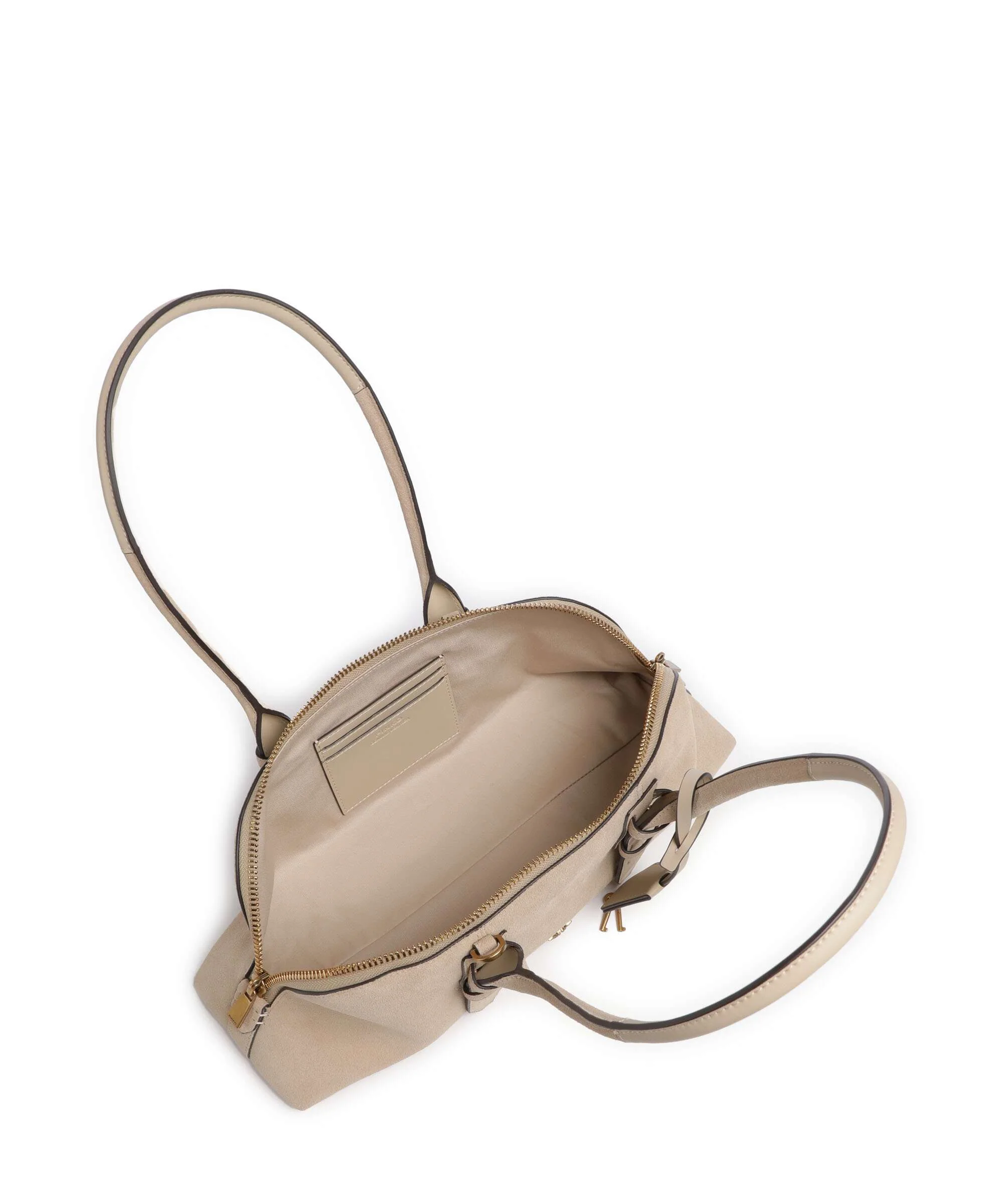 Pinko Bowling Horizontal Big Sac porté épaule beige/grigio fumo/antique gold - Image 6