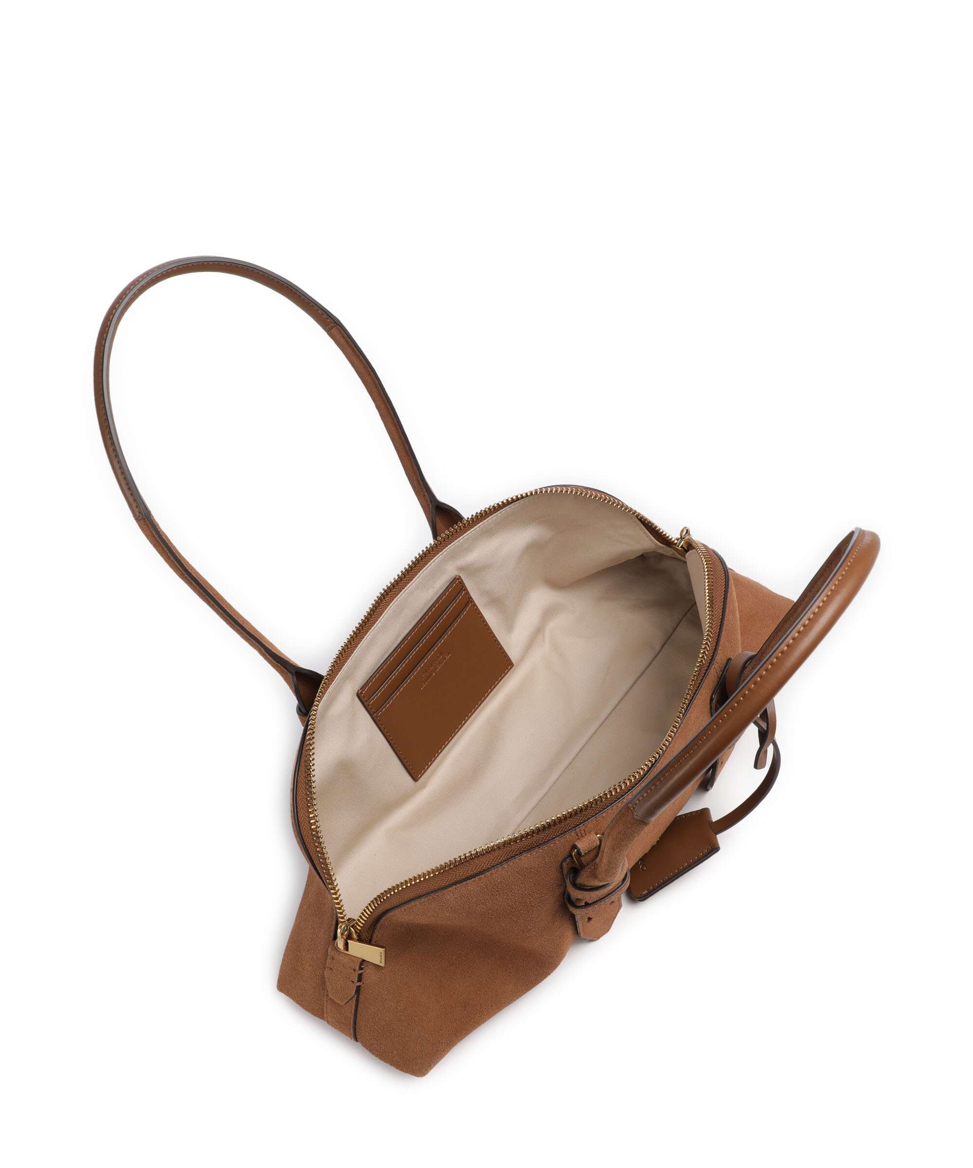 Pinko Bowling Horizontal Big Sac porté épaule marrone/leone/antique gold - Image 6