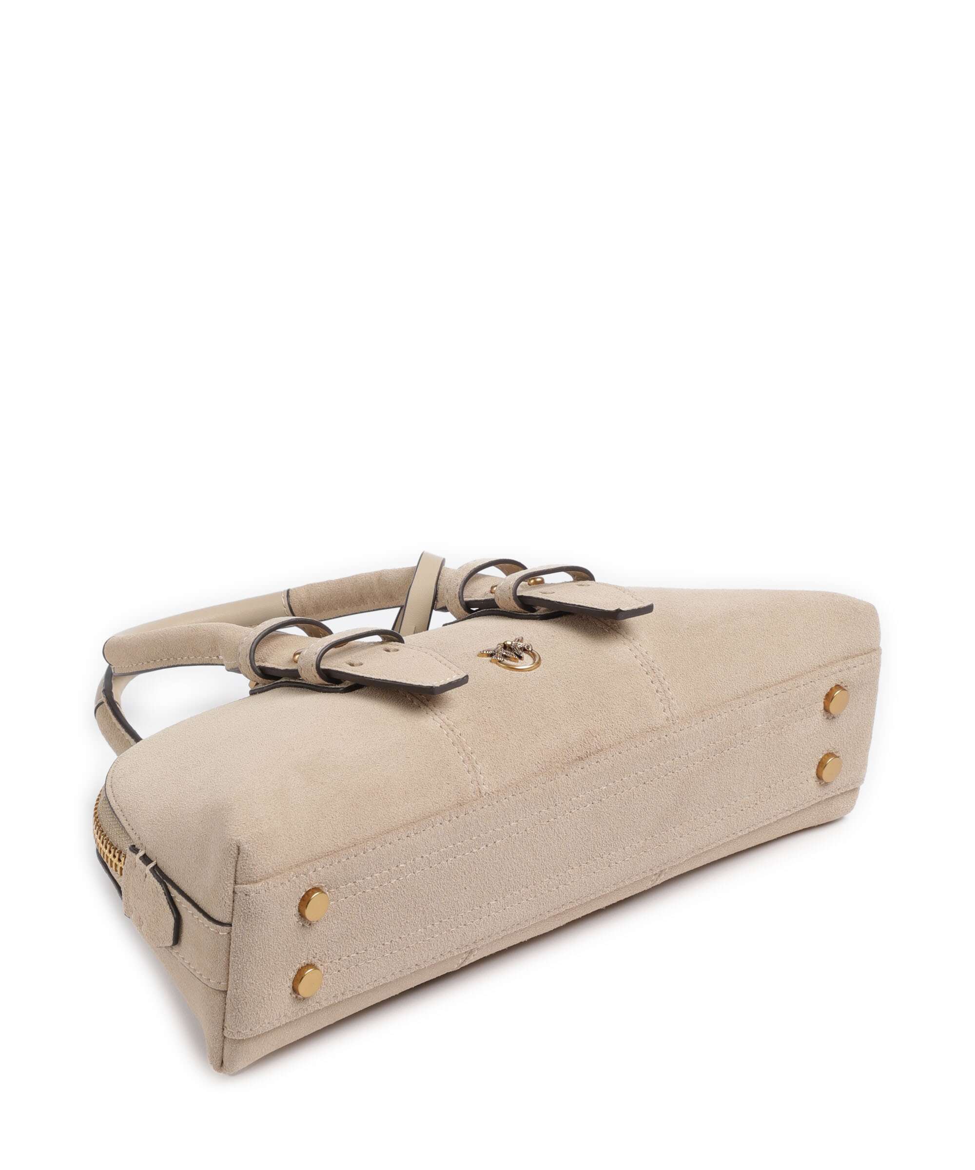 Pinko Bowling Horizontal Sac à main beige/grigio fumo/antique gold - Image 5